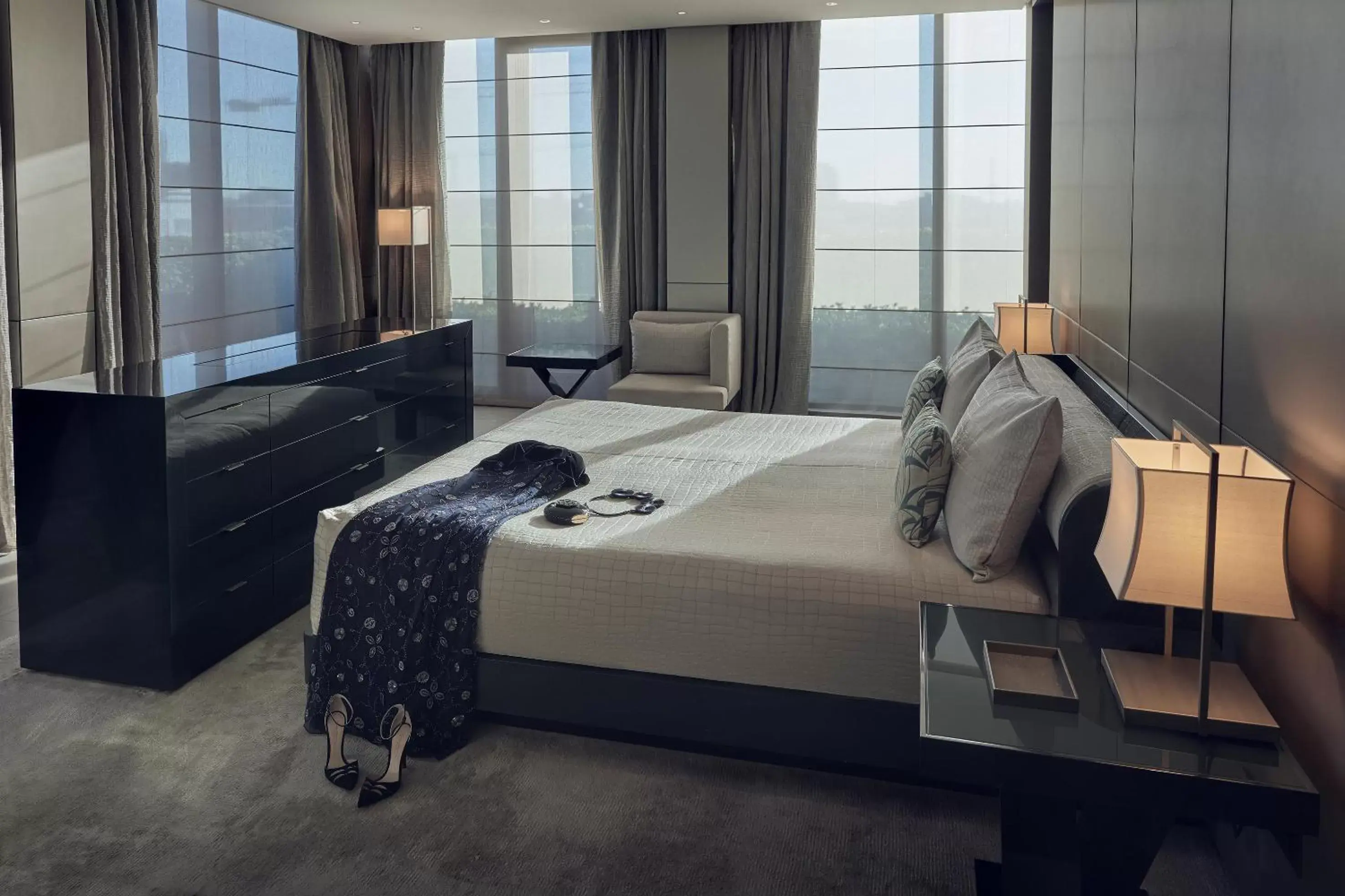 Bedroom, Bed in Armani Hotel Milano
