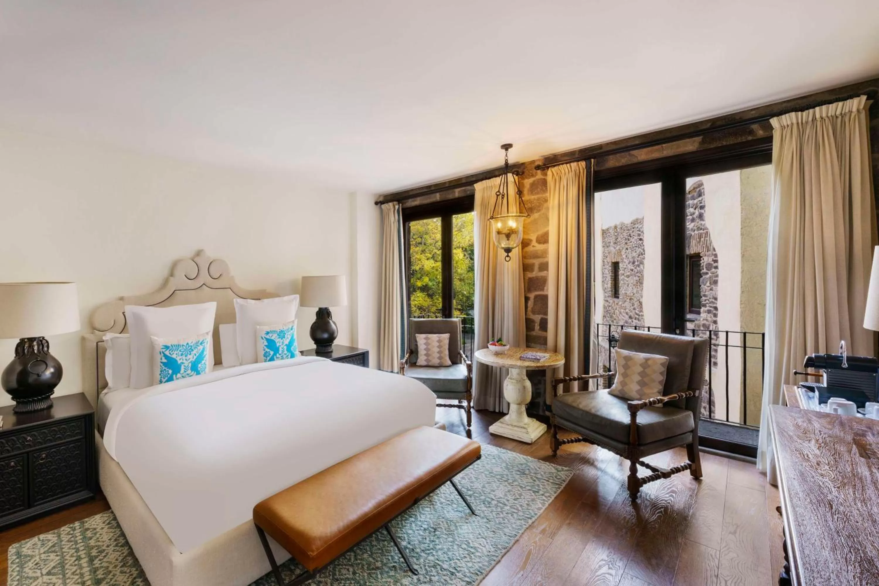 Bedroom, Bed in Banyan Tree Puebla