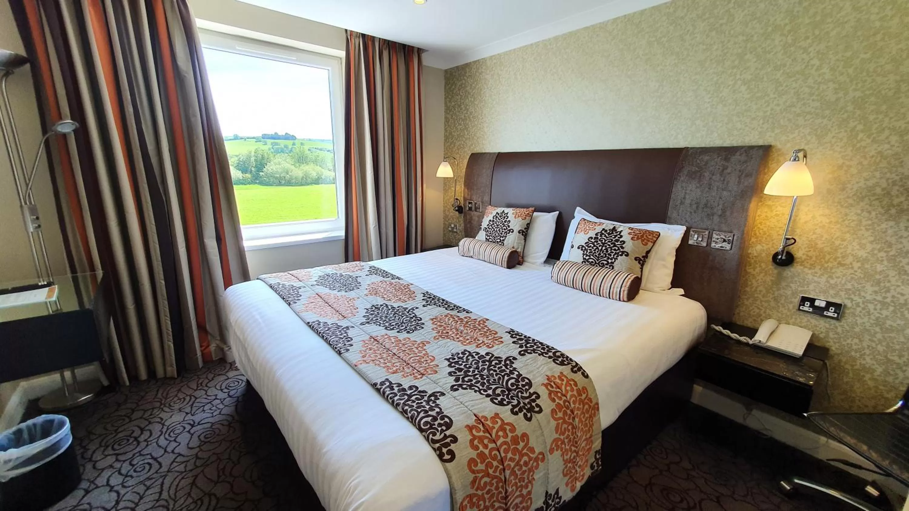 Bed in The Plough Inn