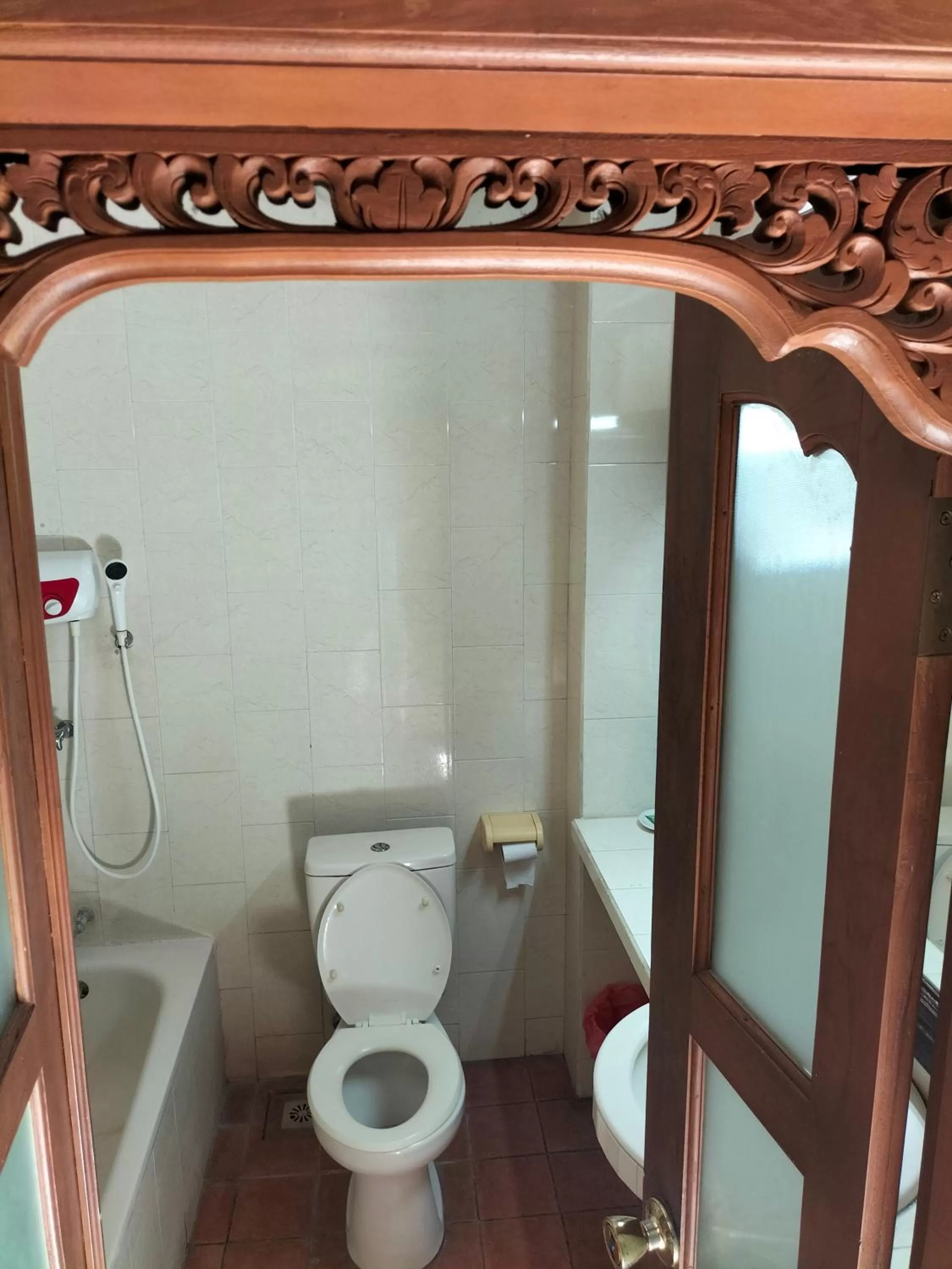 Bathroom in Nirwana Sea Side Cottages