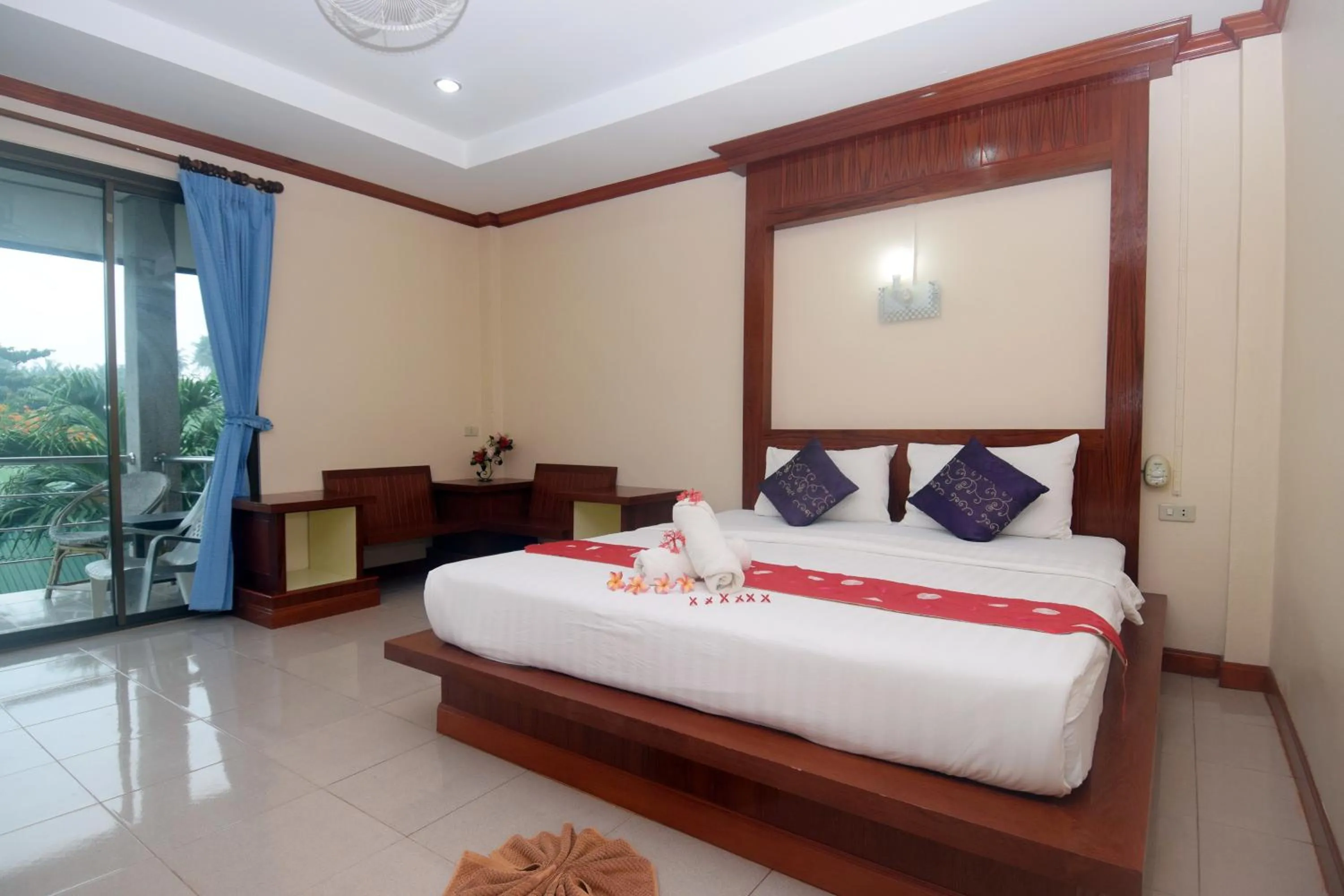 Double Room with Balcony in Lanta Riviera Beach Resort
