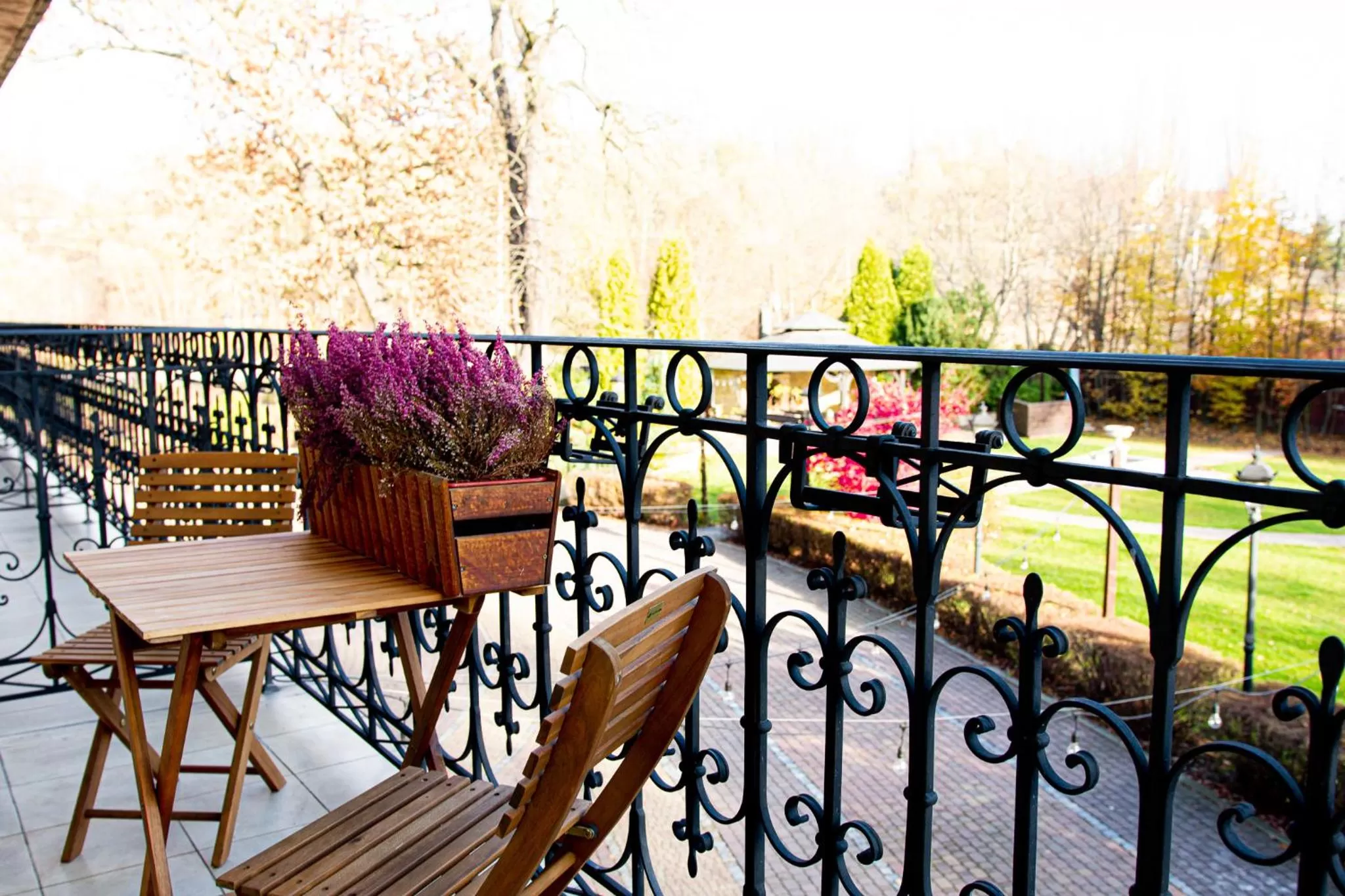 Balcony/Terrace in Turówka Hotel & Spa