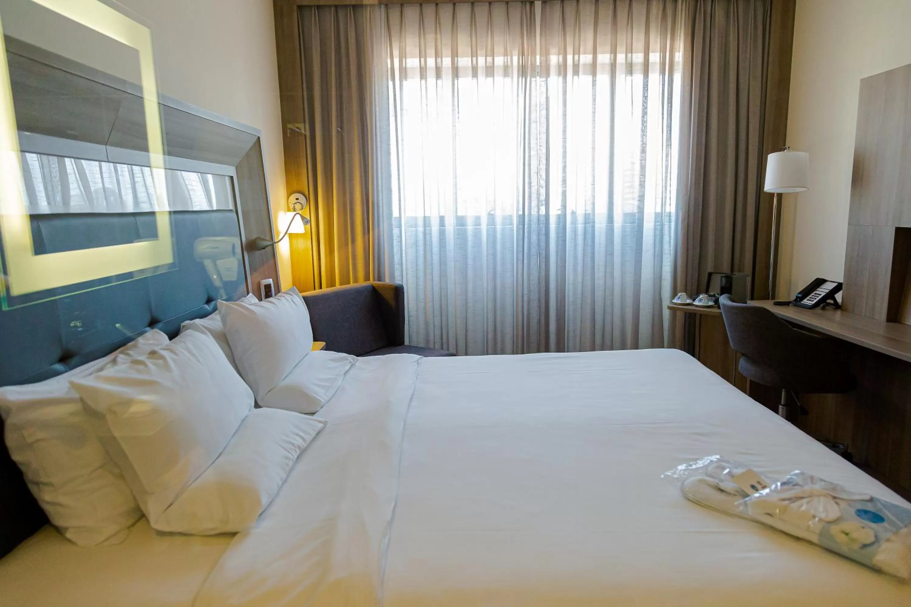 Bed in Novotel São Paulo Berrini