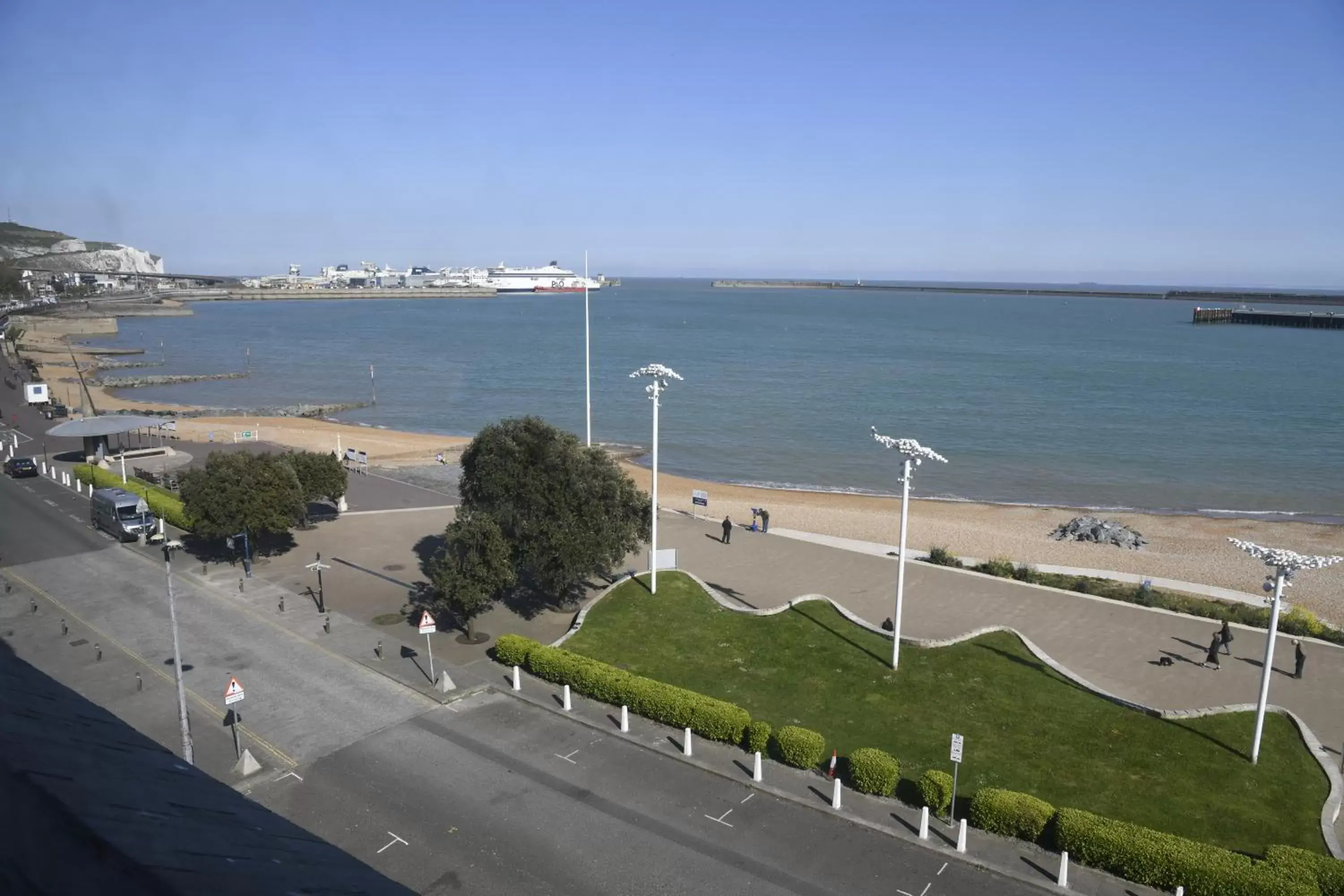 Sea view in Best Western Premier Dover Marina Hotel & Spa