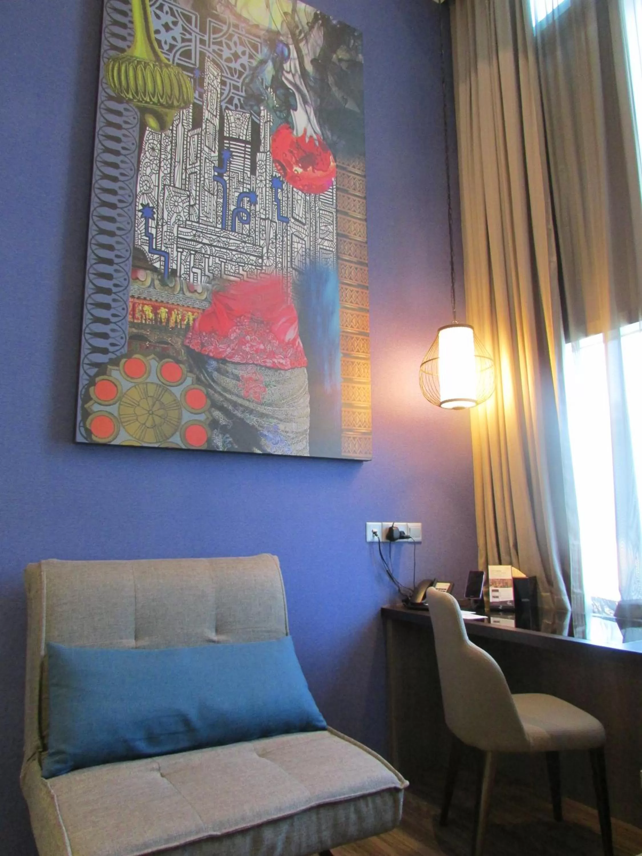 Decorative detail in Mercure Singapore Bugis