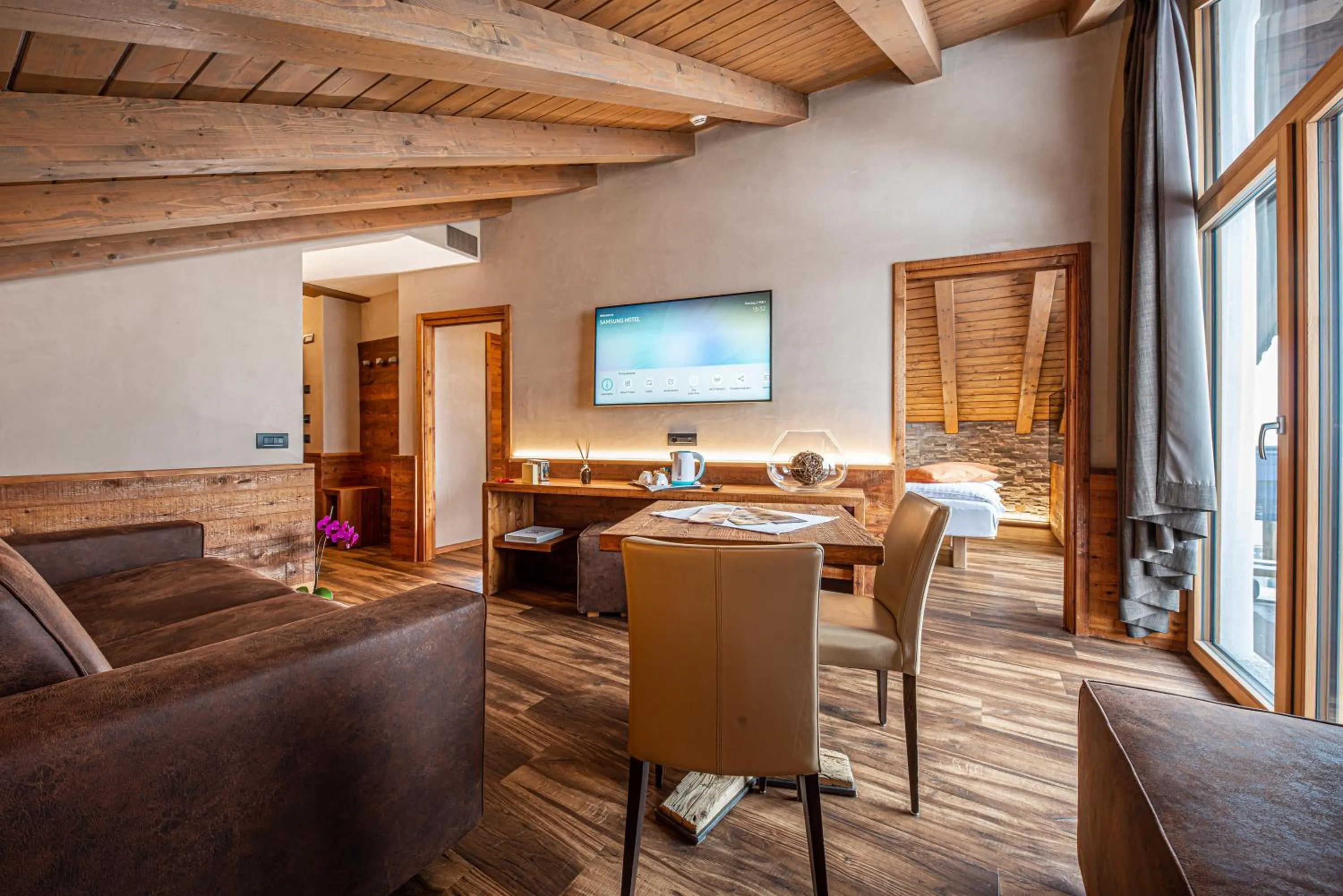 Bedroom in Bivio Hotel Plaza