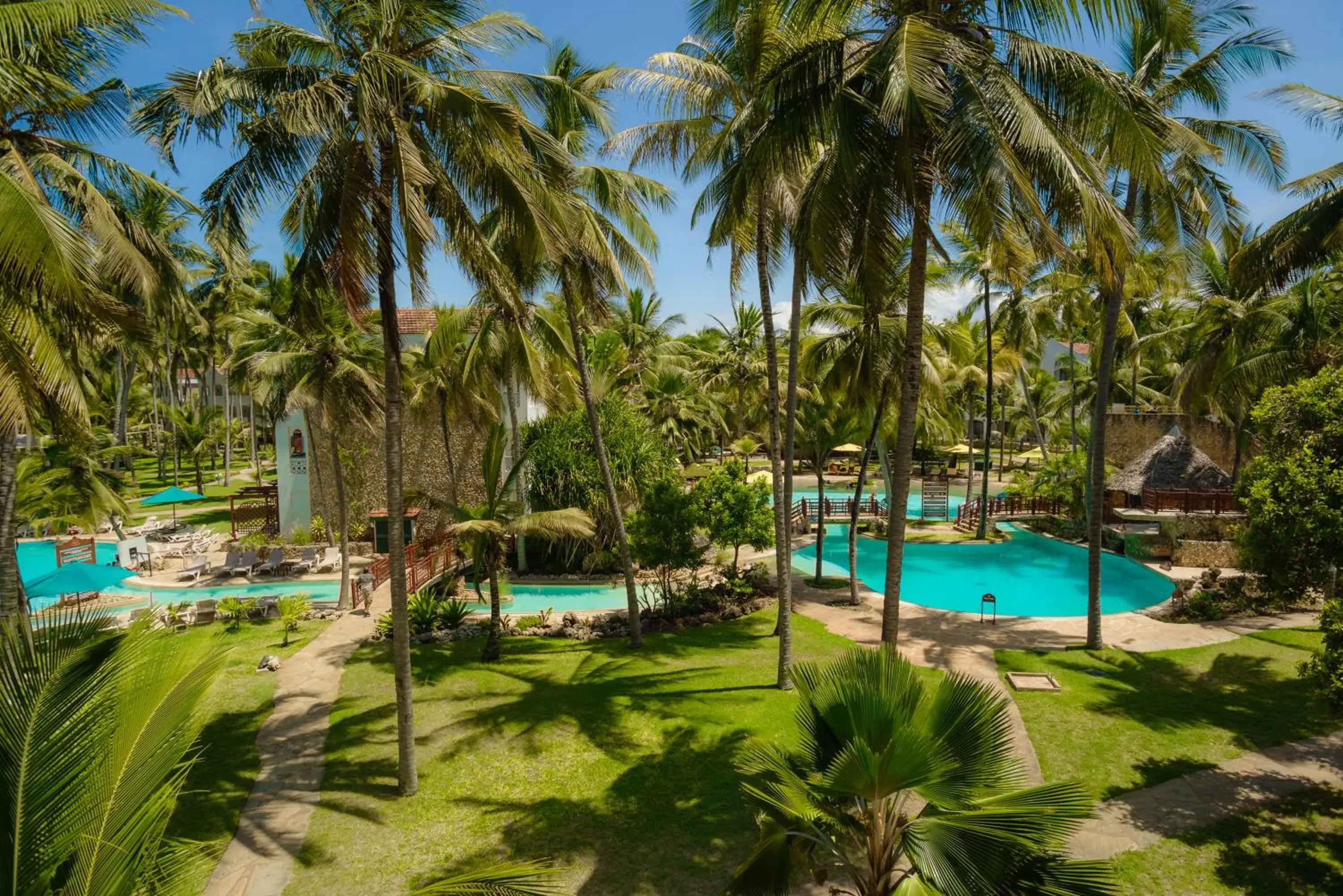 Pool view in Sarova Whitesands Beach Resort & Spa Pool view in Sarova Whitesands Beach Resort & Spa