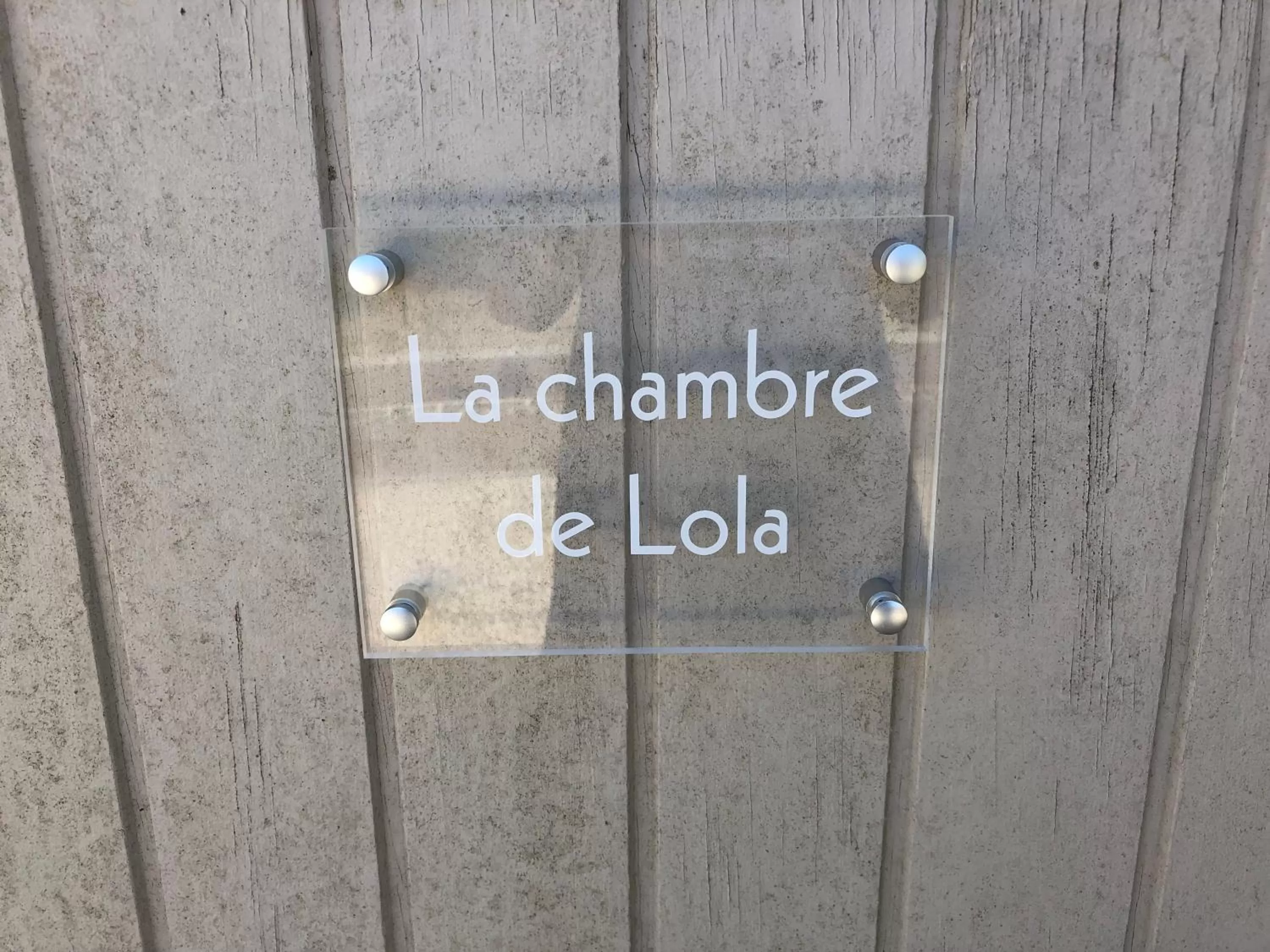la chambre de lola