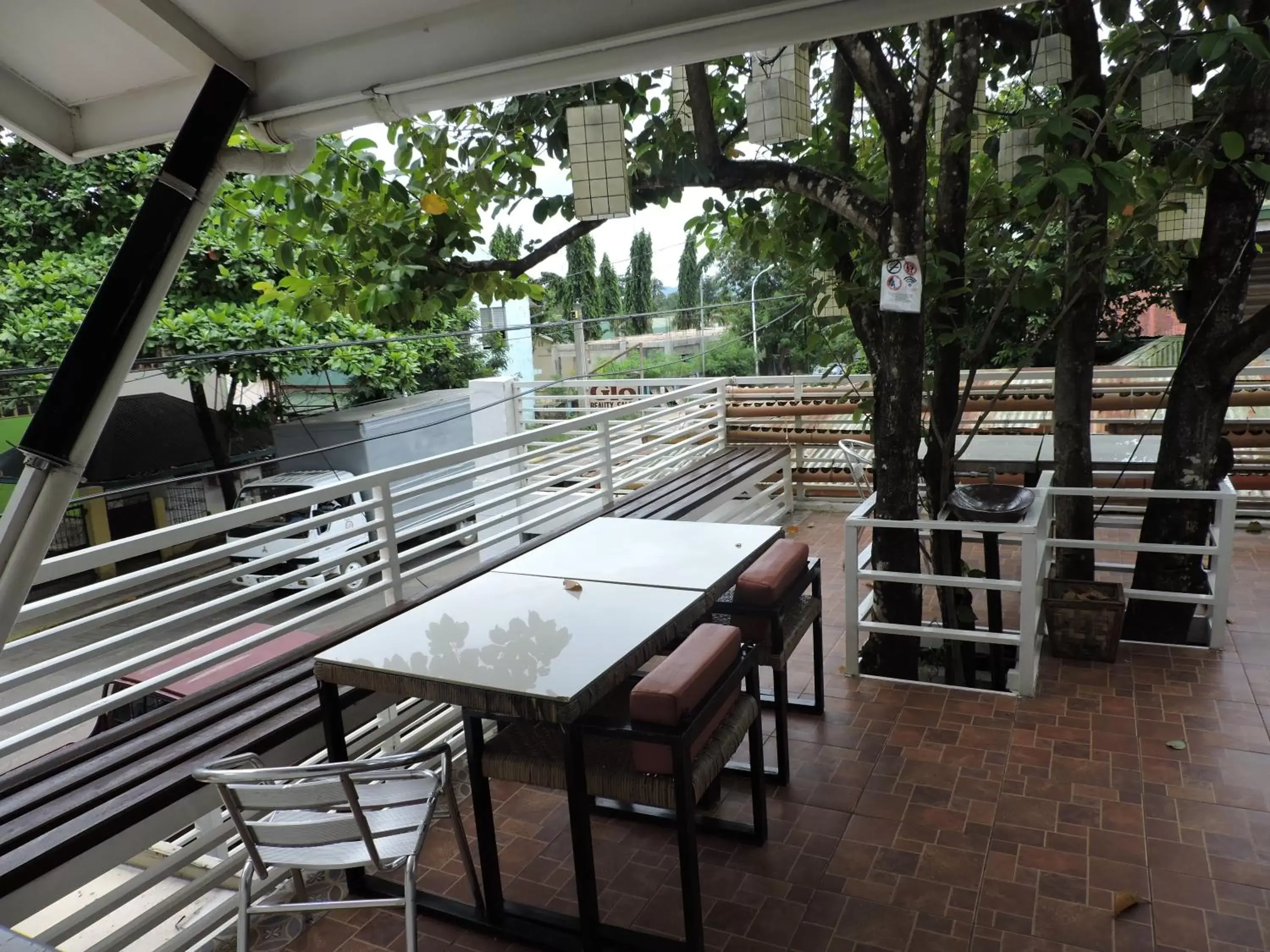 Balcony/Terrace, Restaurant/Places to Eat in Orange Mangrove Pension House