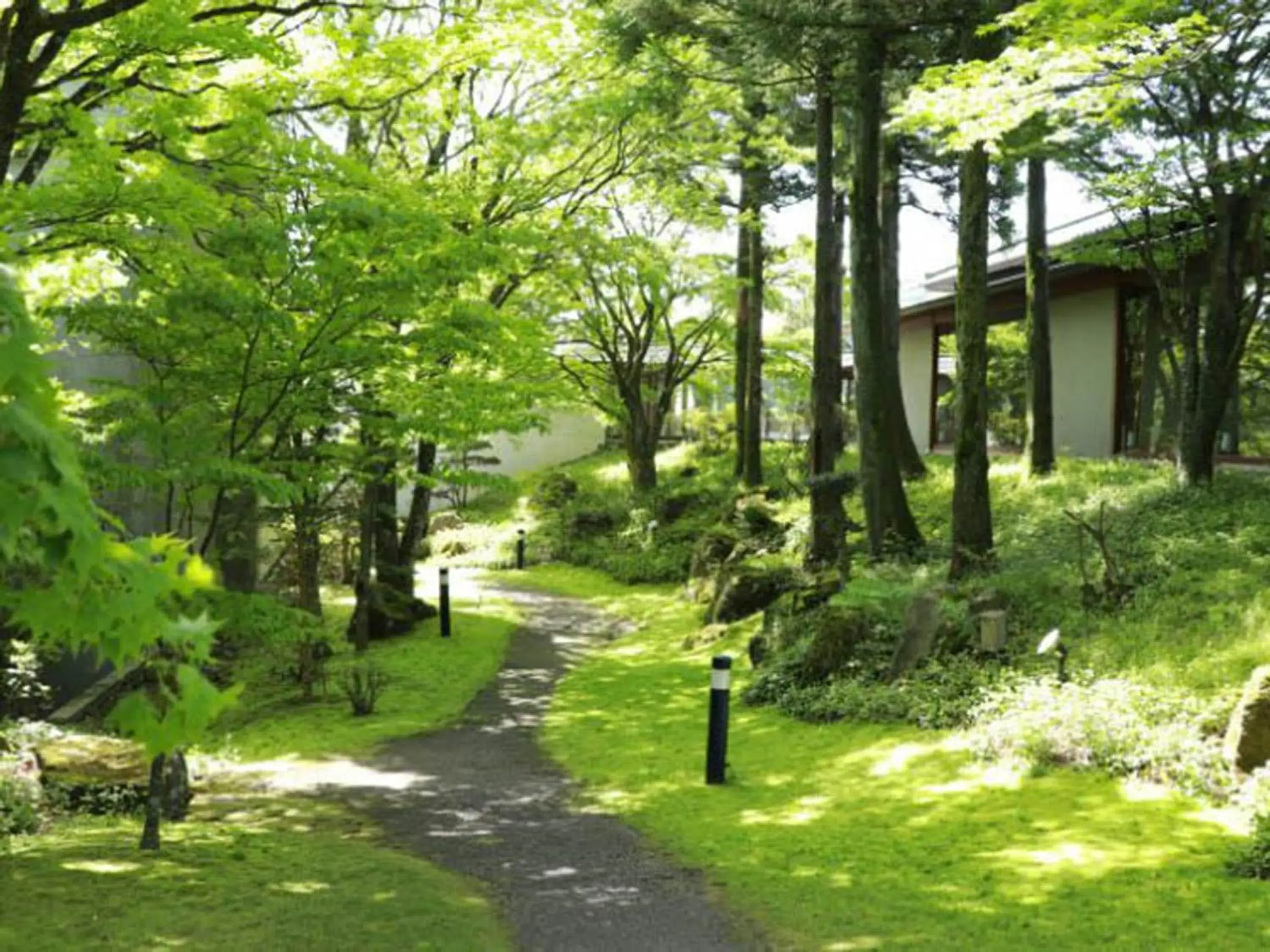Garden in Hakone Yunohana Prince Hotel