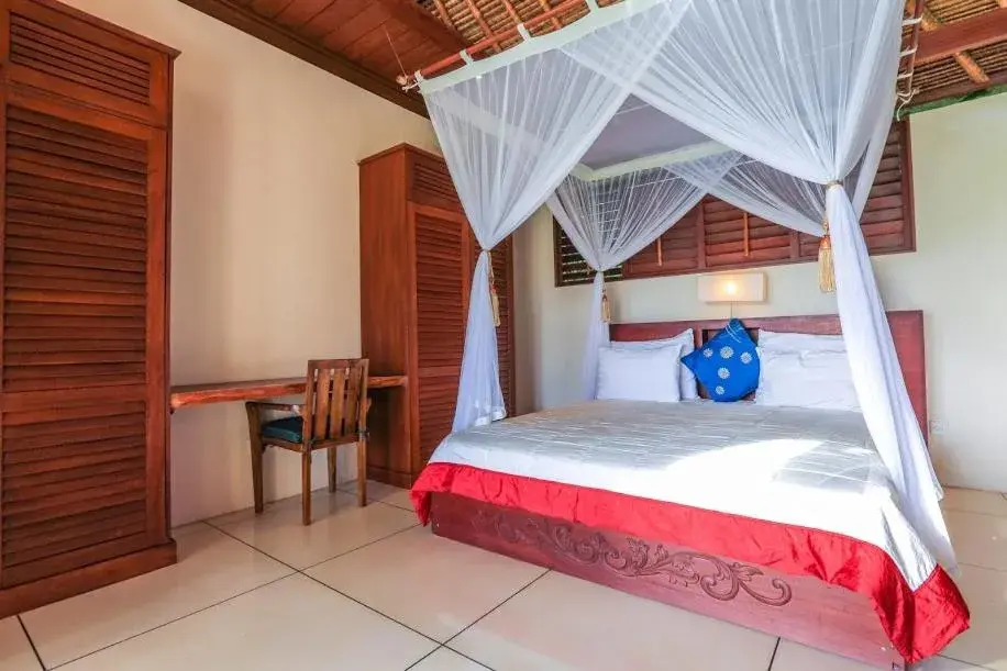 Bed in Bali Harmony Villa