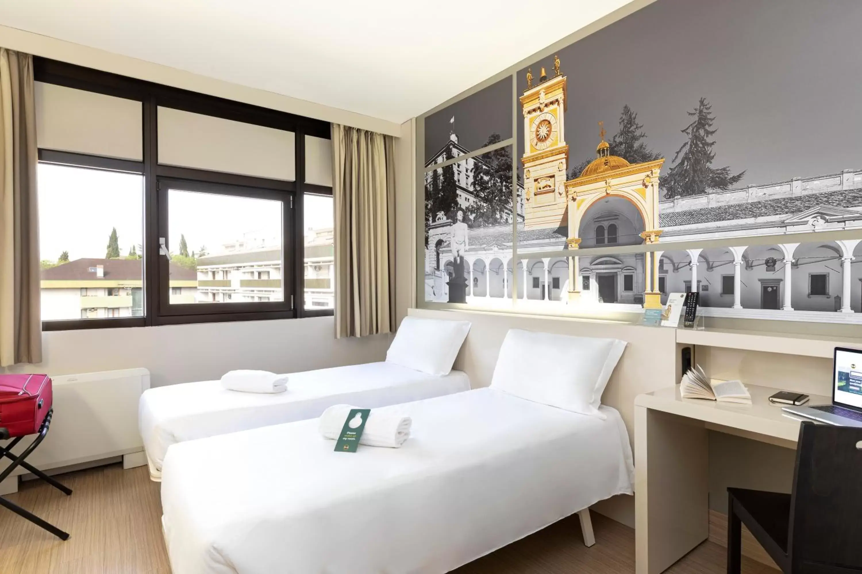 Bedroom in B&B Hotel Udine
