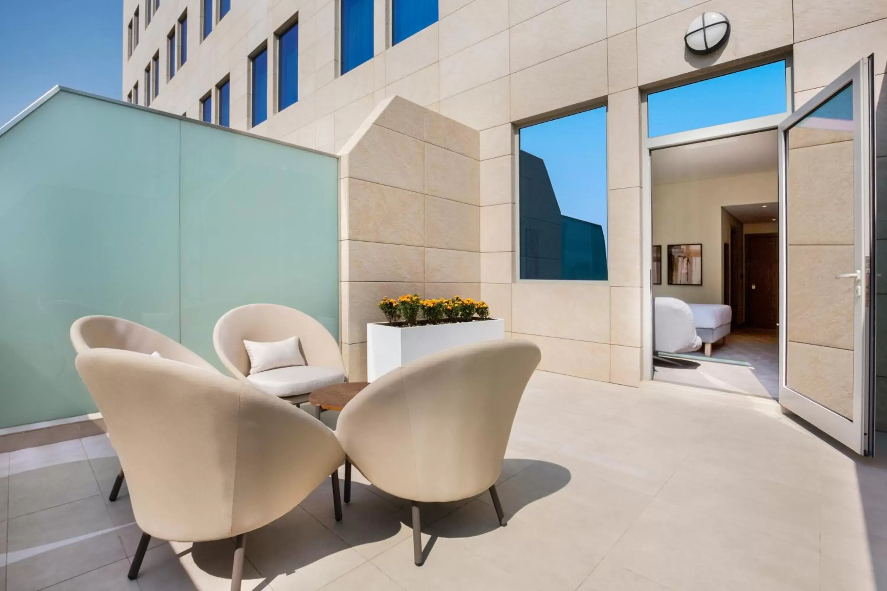 Balcony/Terrace in Novotel Bur Dubai - Healthcare City