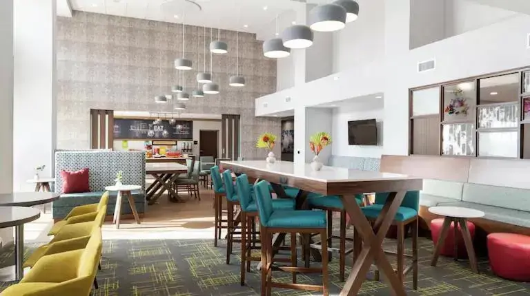 Lobby or reception, Restaurant/Places to Eat in Hampton Inn Danville, Va