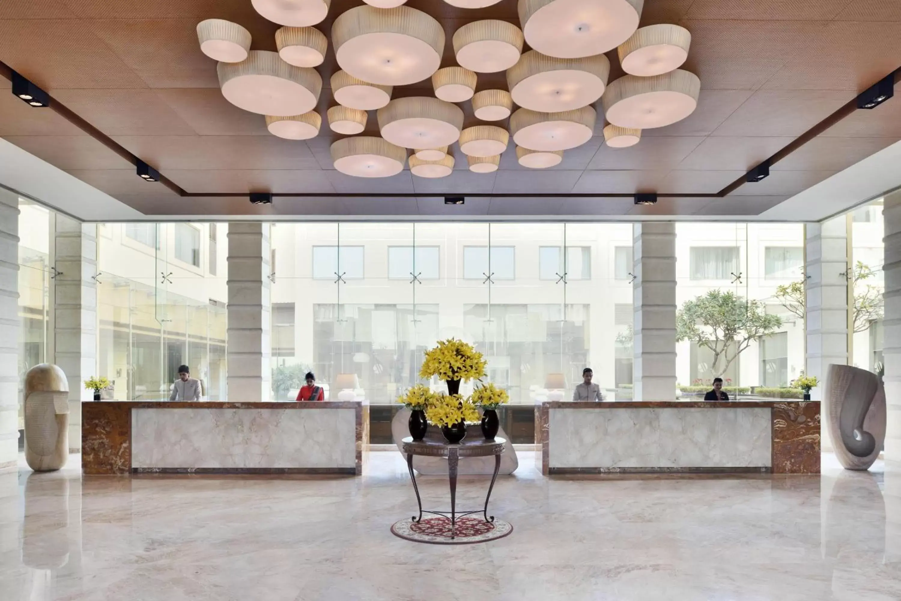 Lobby or reception, Lobby/Reception in Jaipur Marriott Hotel