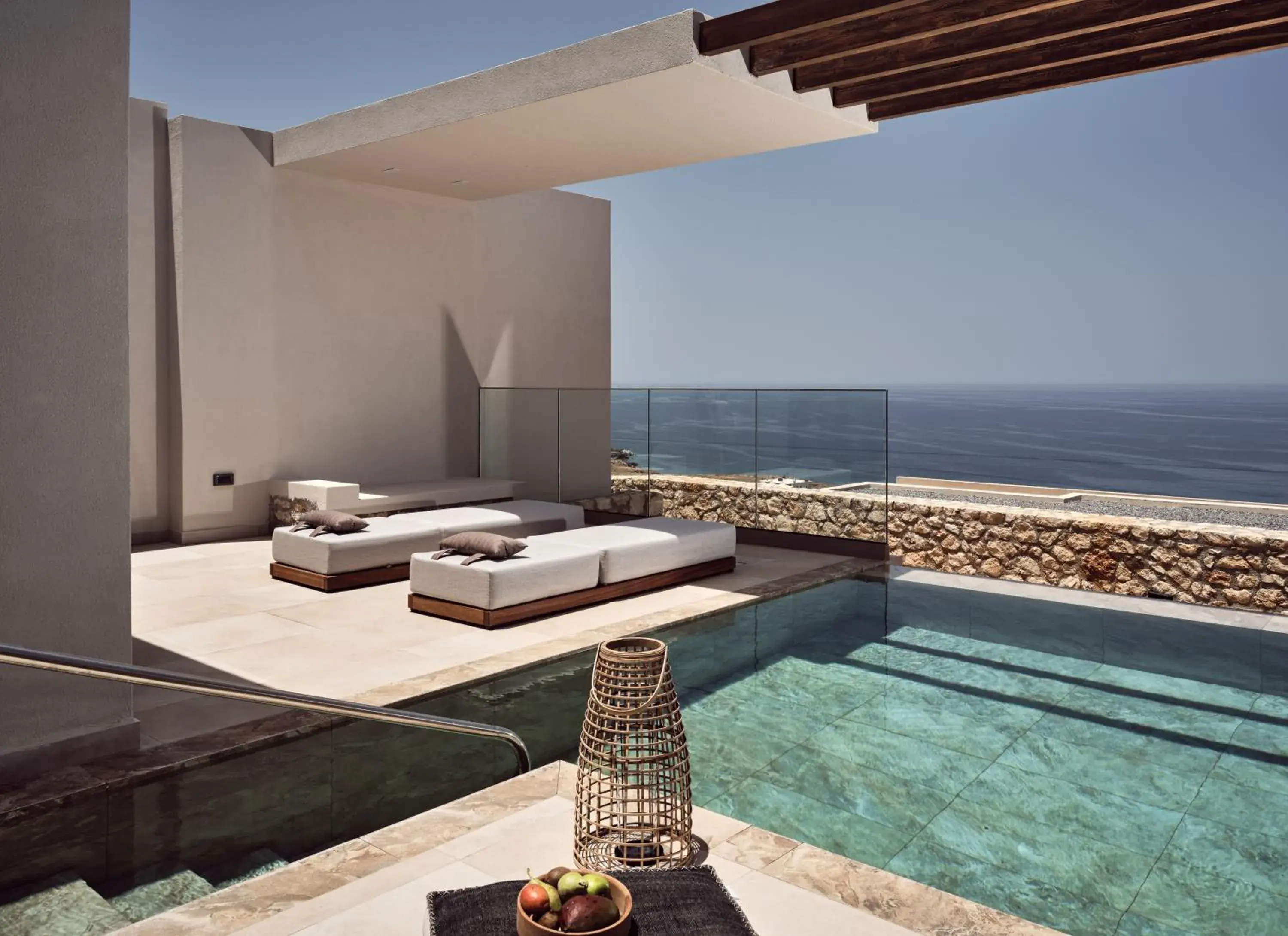 Swimming pool in The Royal Senses Resort Crete, Curio Collection by Hilton