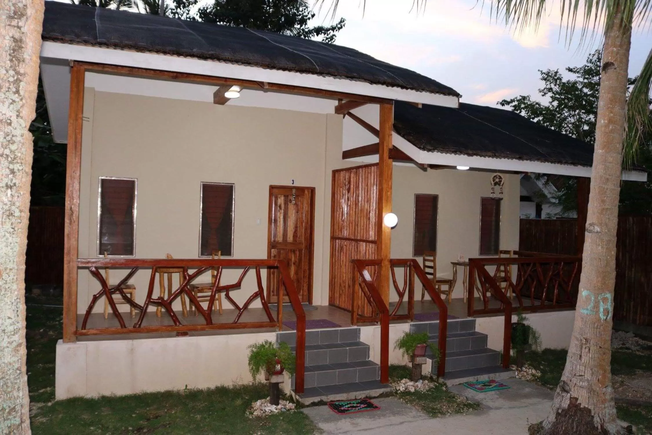 Balcony/Terrace in D's Oceanview Beach Resort