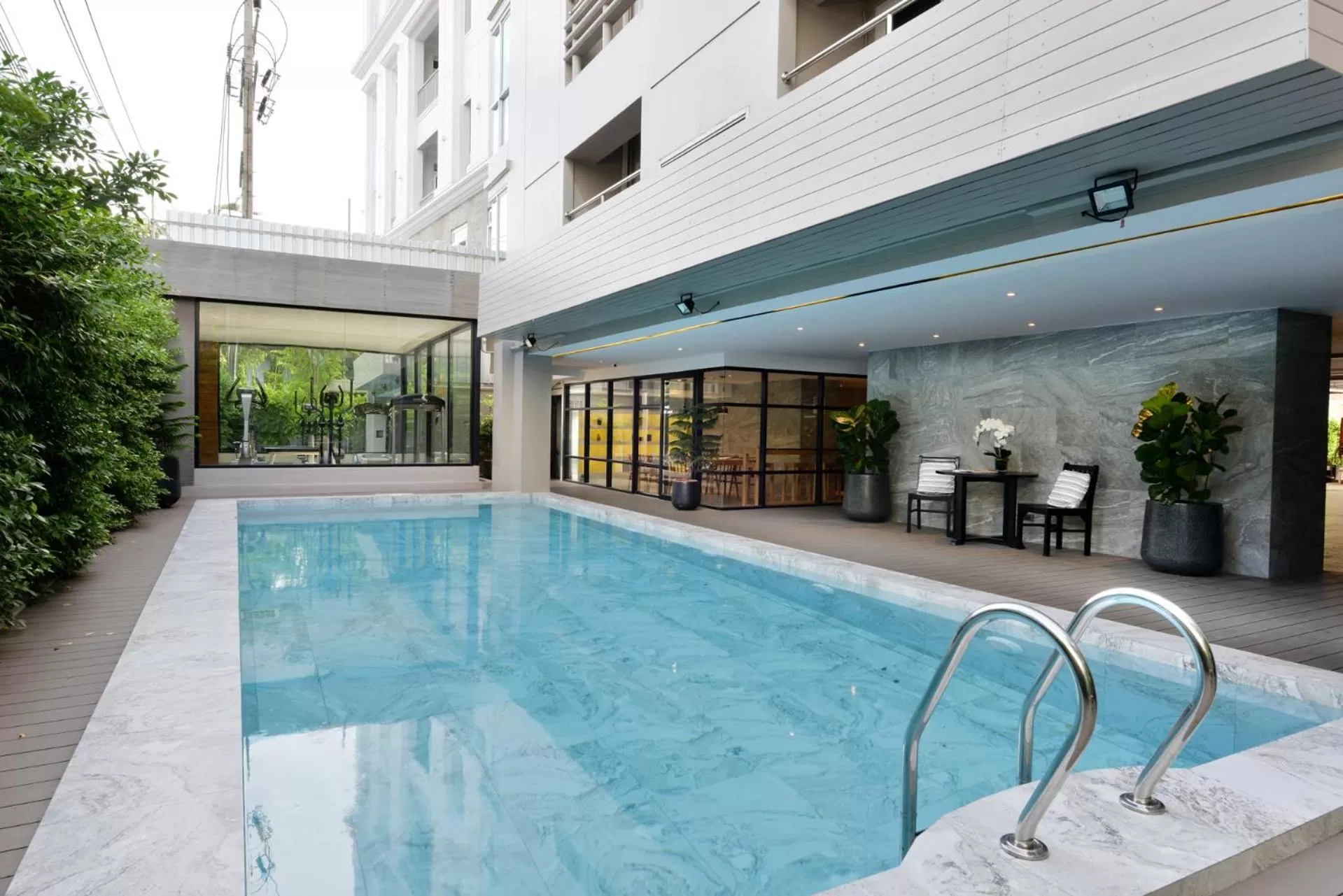 Swimming pool in Aspira Tropical Residence Thong Lor