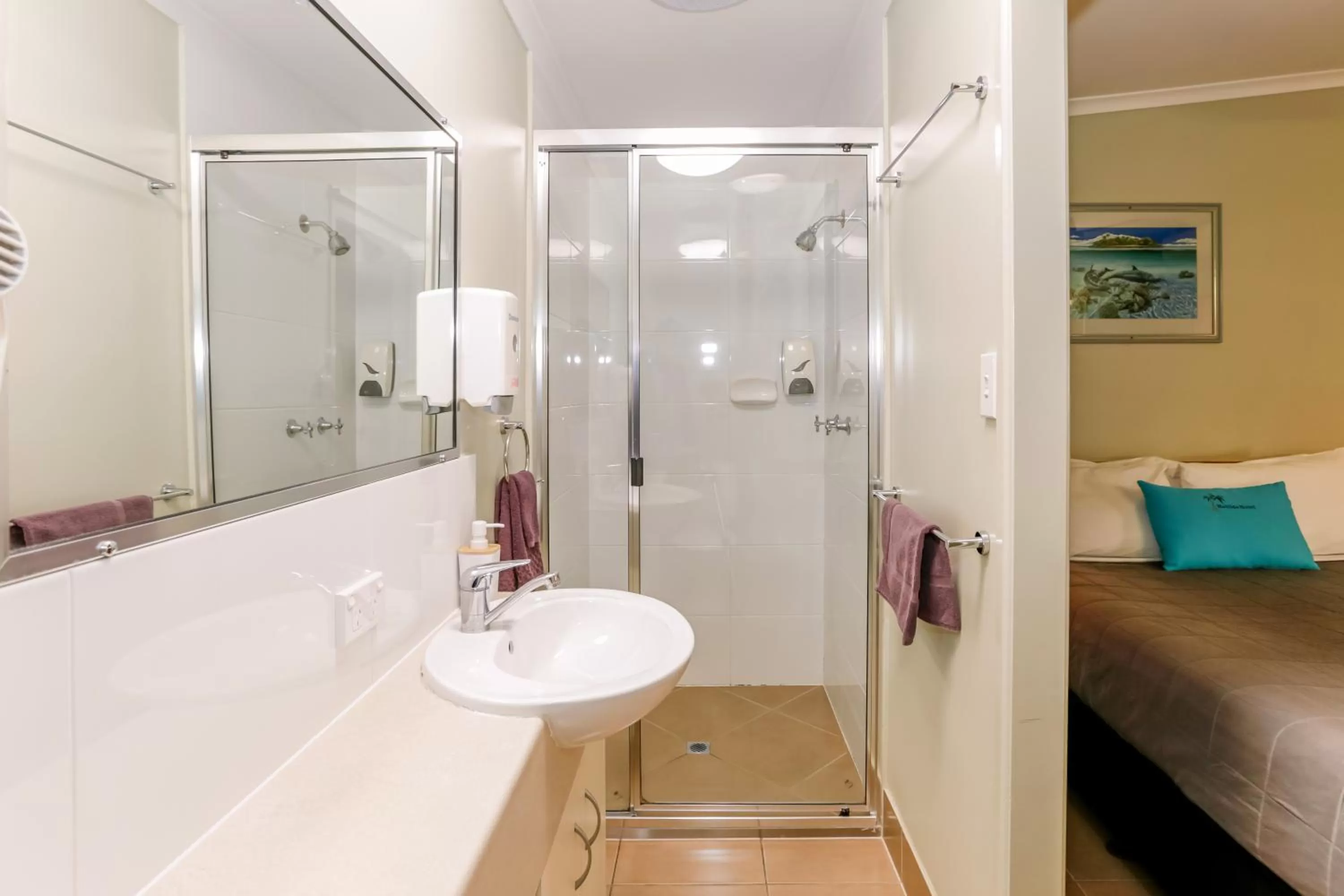 Bathroom in Matilda Motel