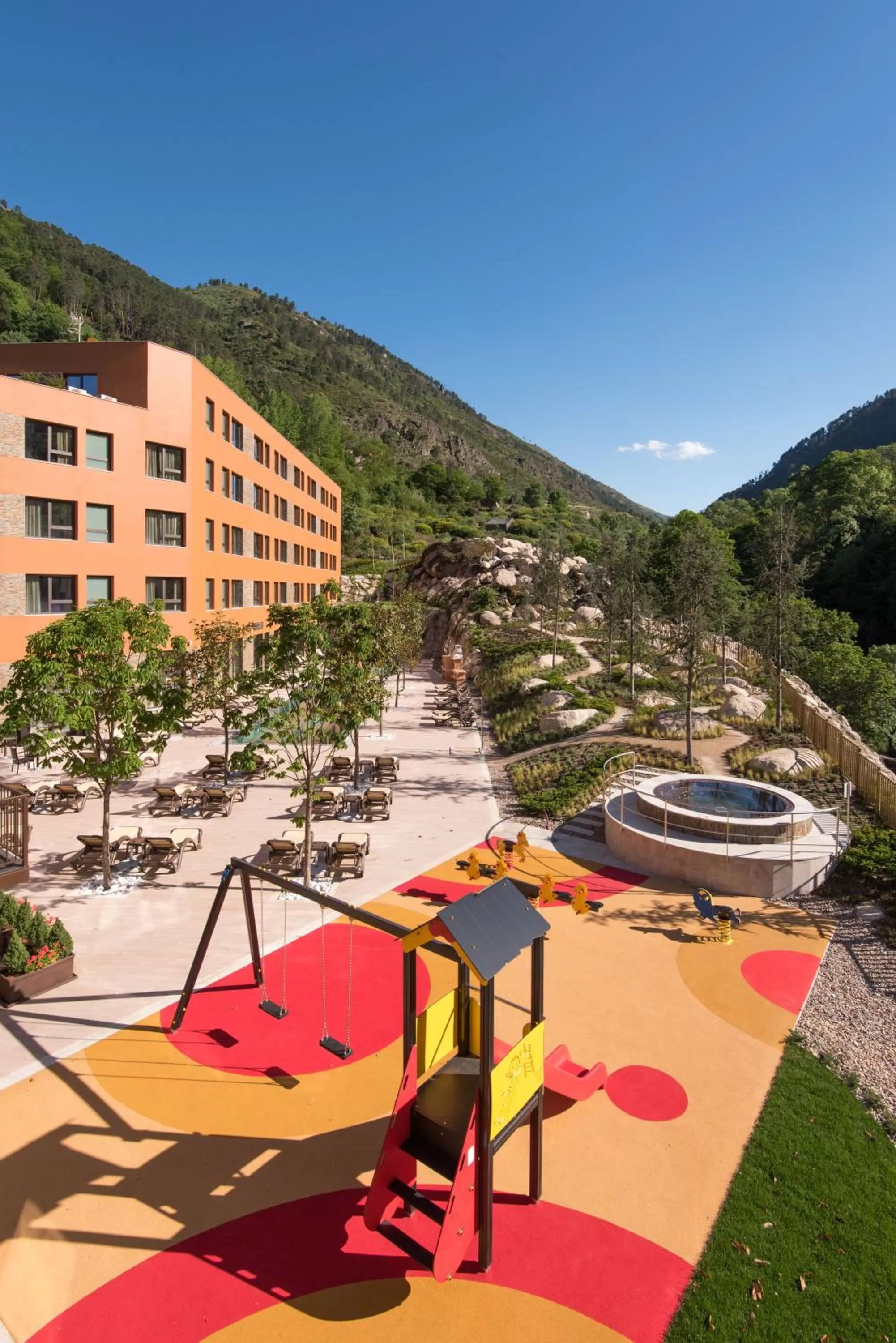 Children play ground in Vila Galé Collection Serra da Estrela