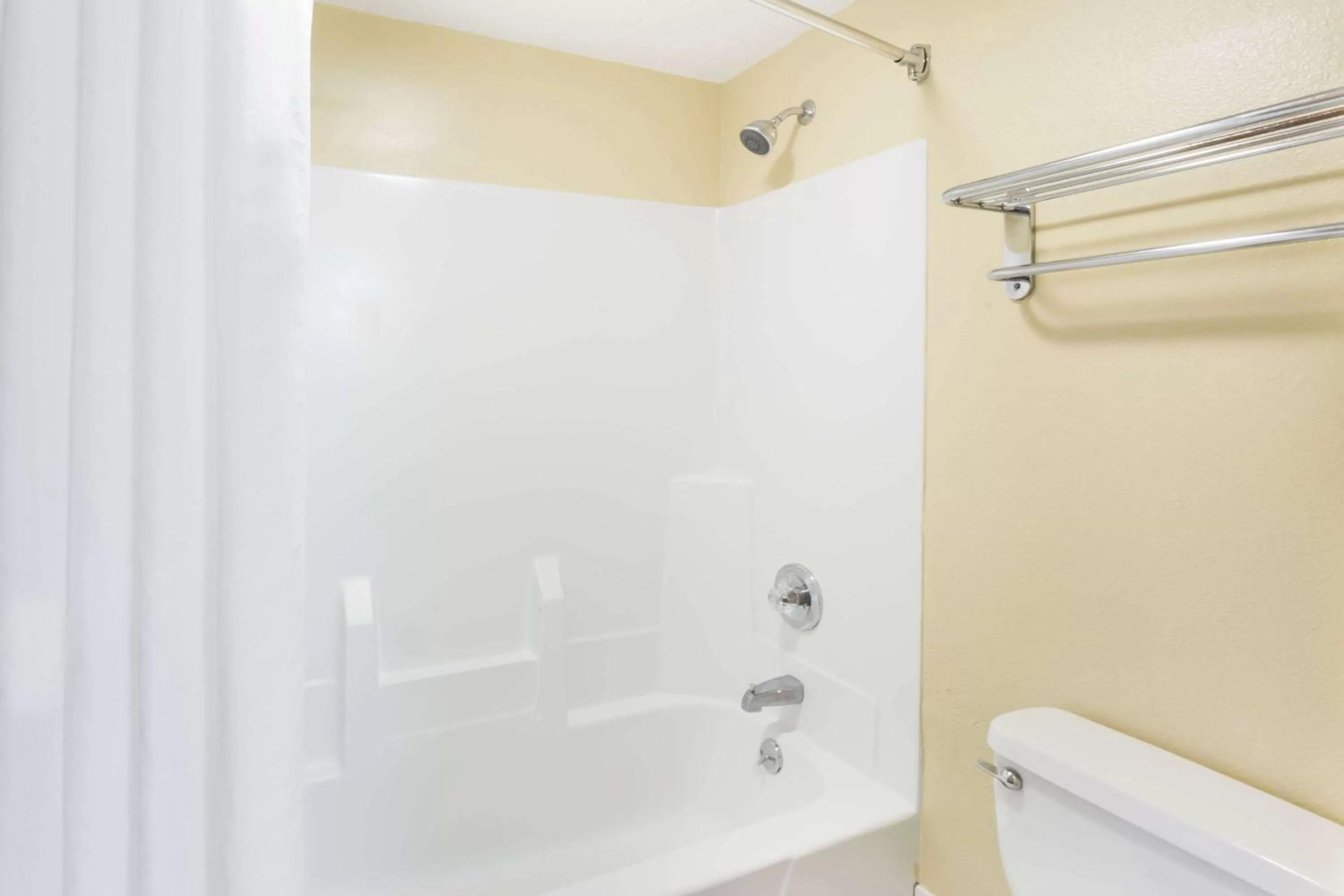 Bathroom in Super 8 by Wyndham Ottawa Starved Rock