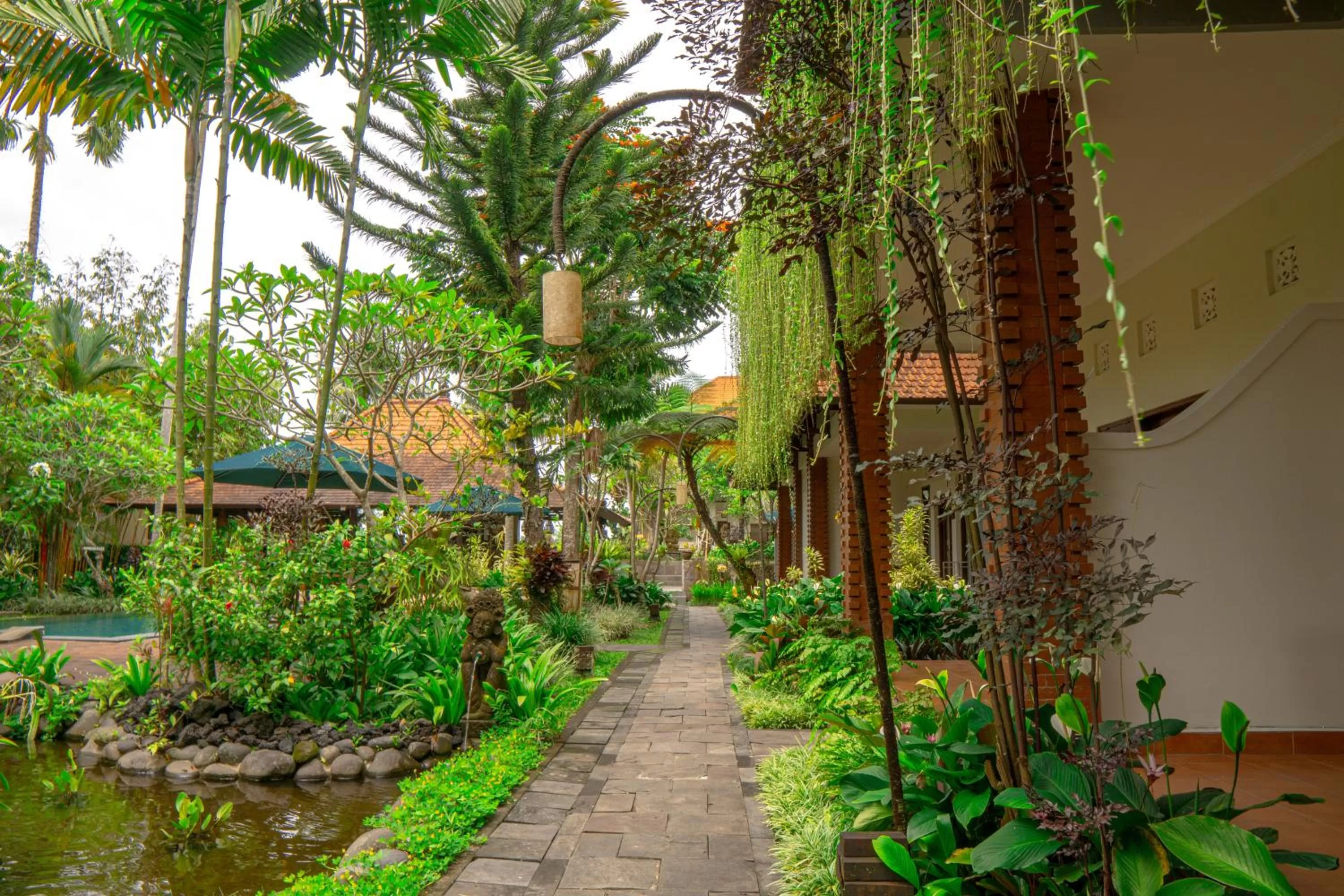 Garden view in Artini Bisma Ubud Hotel