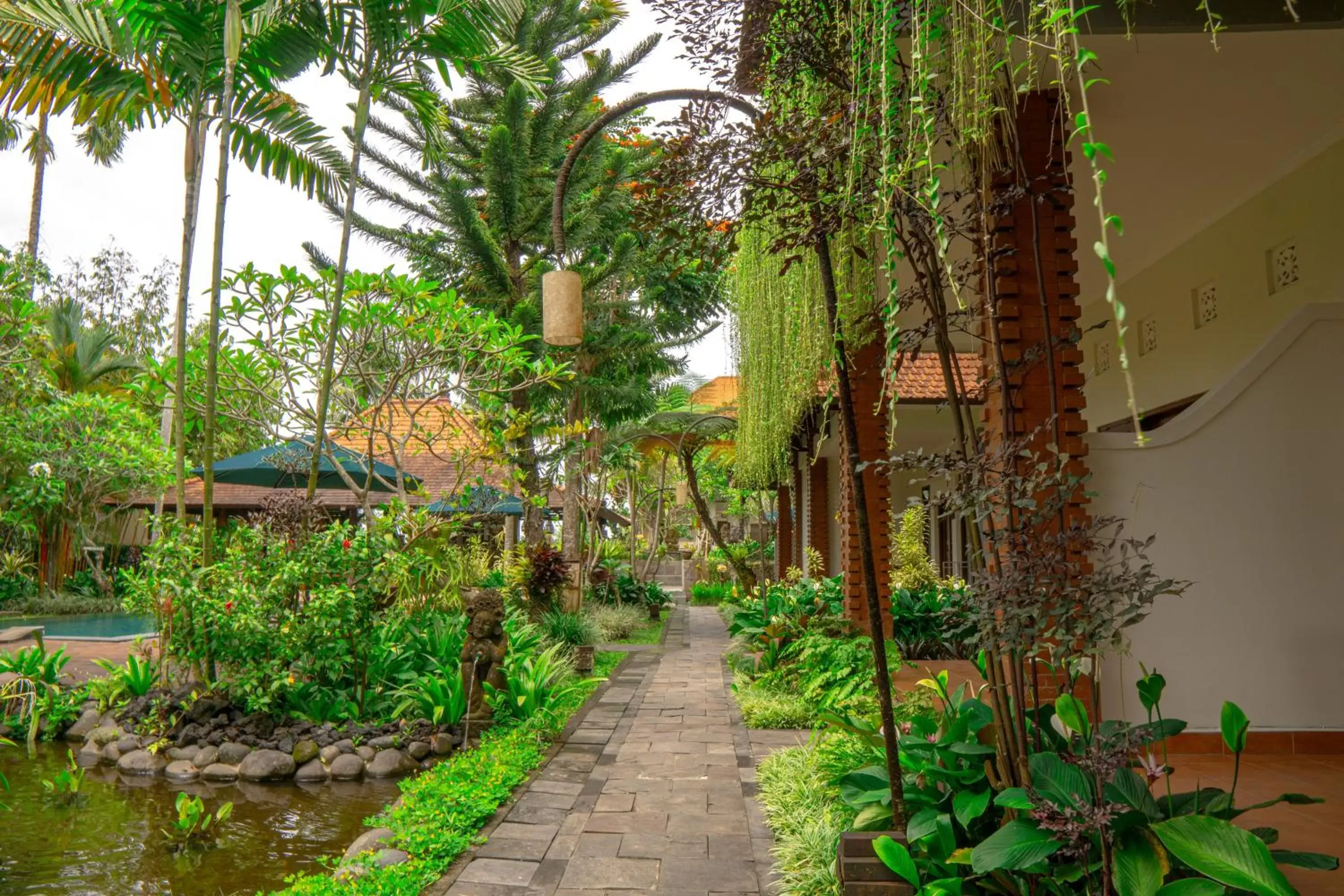 Garden view, Property Building in Artini Bisma Ubud Hotel