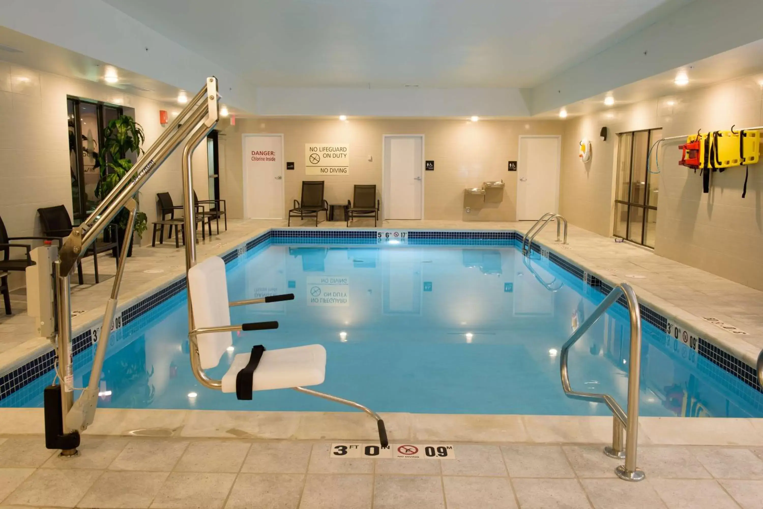 Pool view, Swimming Pool in Hampton Inn & Suites Bay City