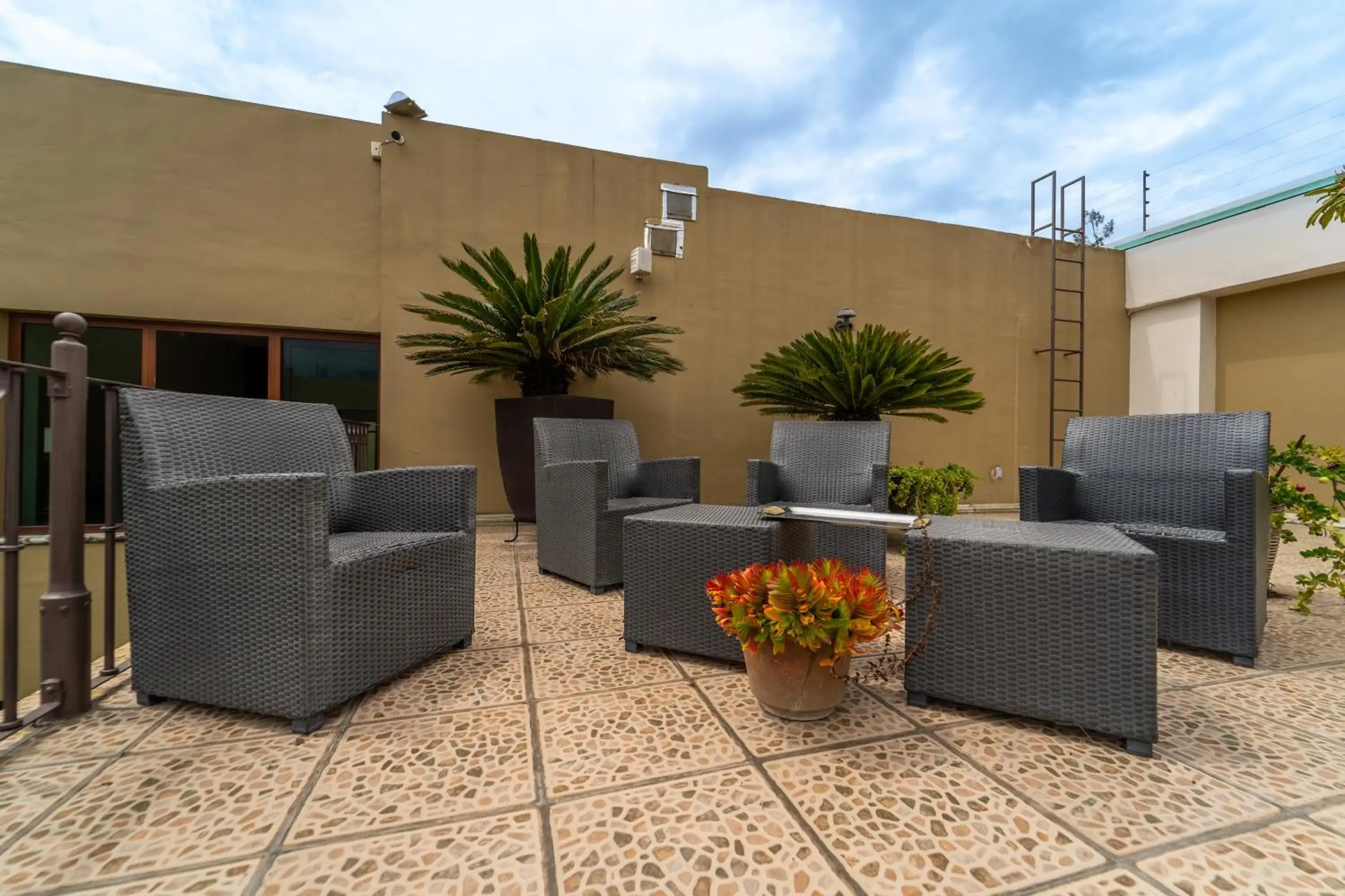 Balcony/Terrace in Casa de las Flores Hotel