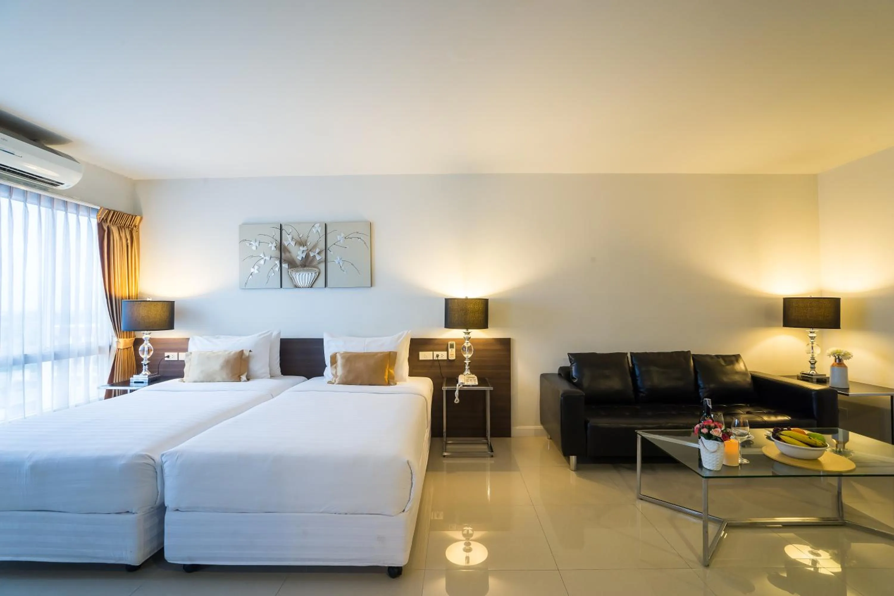 Day, Bed in Beyond Suite