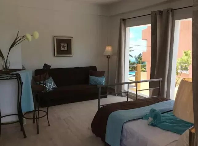 Bed in Beach Side Condos Caye Caulker by CCVH