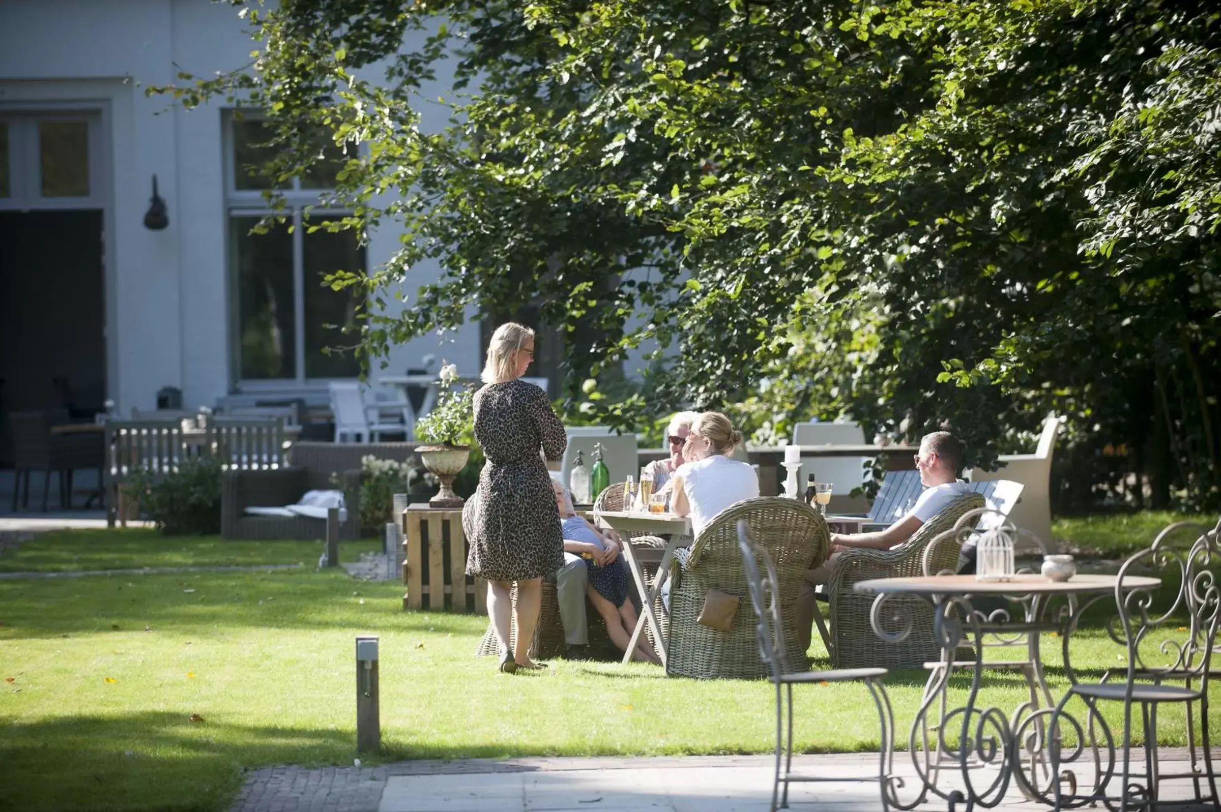 Garden in Boutique B&B Villa Heidetuin