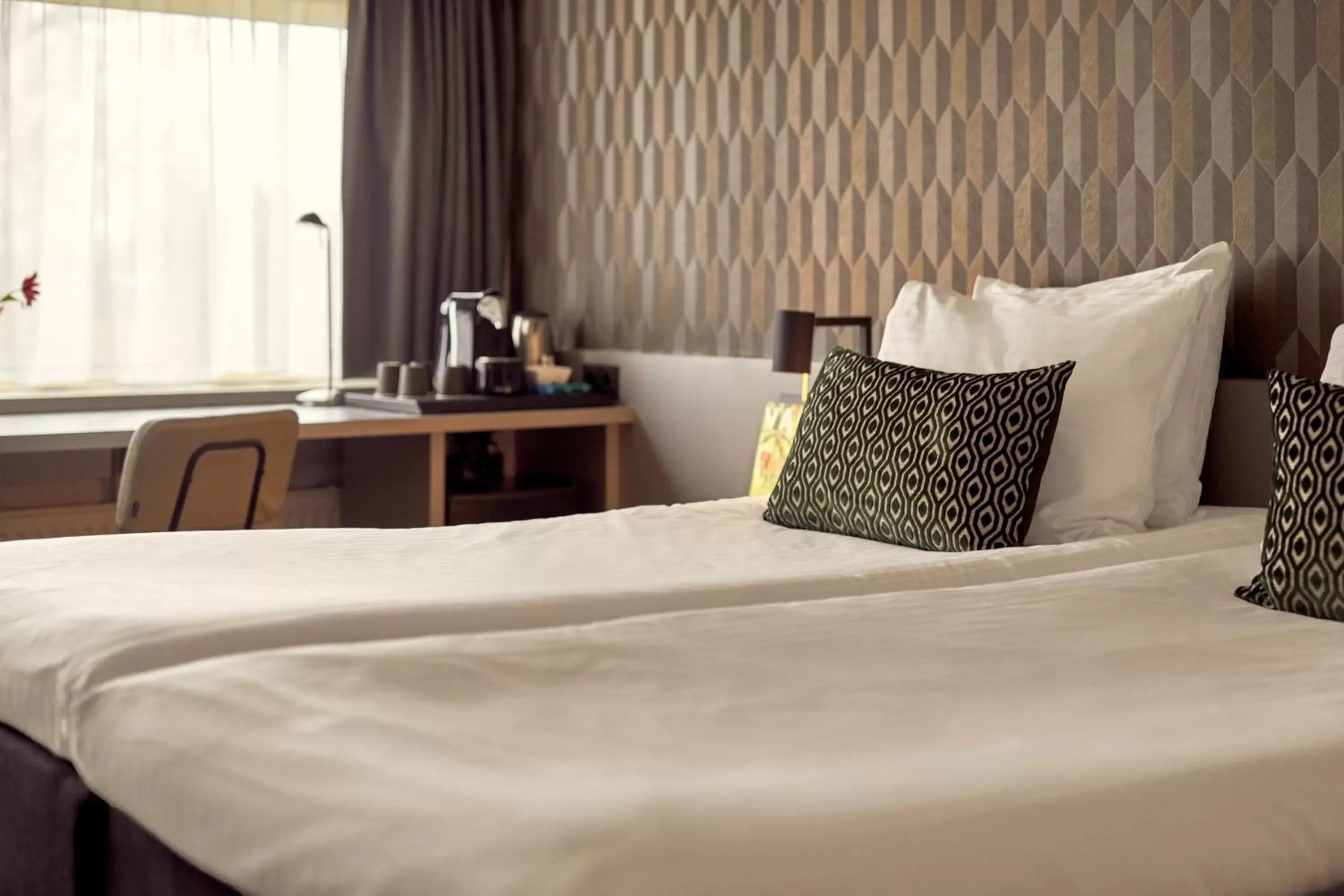 Bed in Van der Valk Drachten