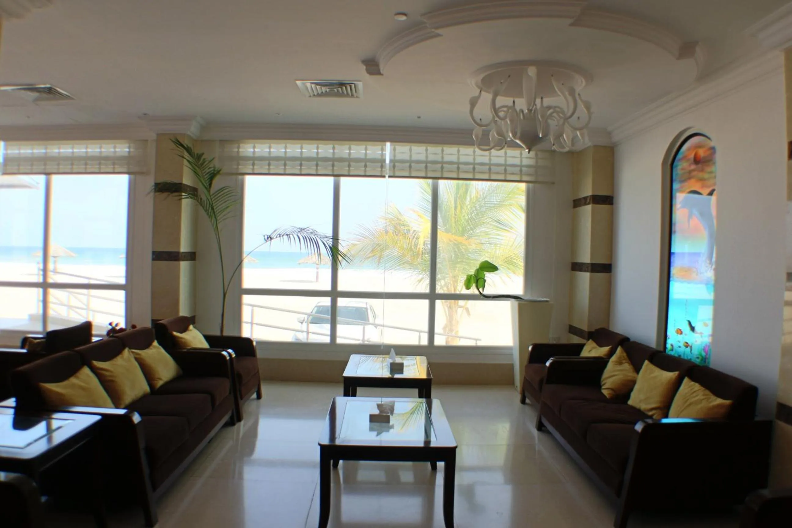 Lobby or reception in Beach Resort Salalah
