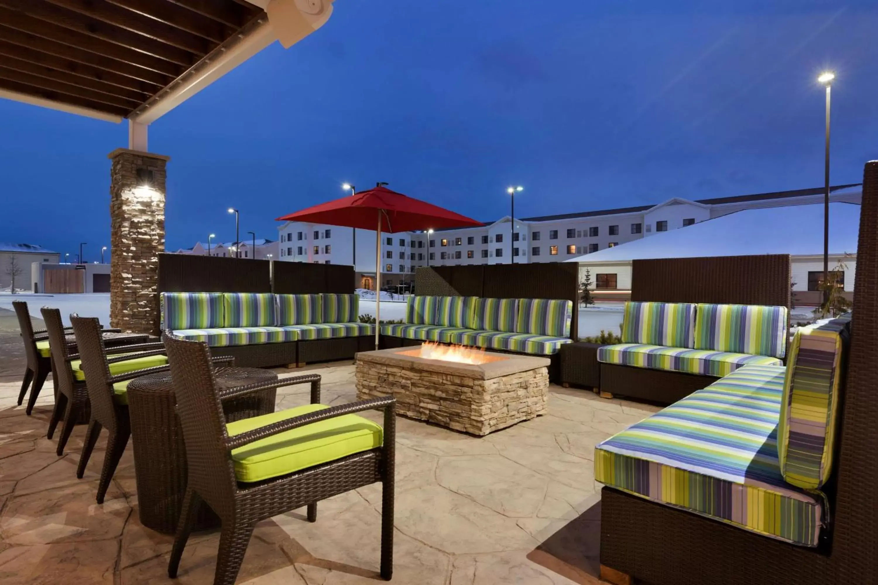 Patio in Home2 Suites by Hilton Anchorage/Midtown