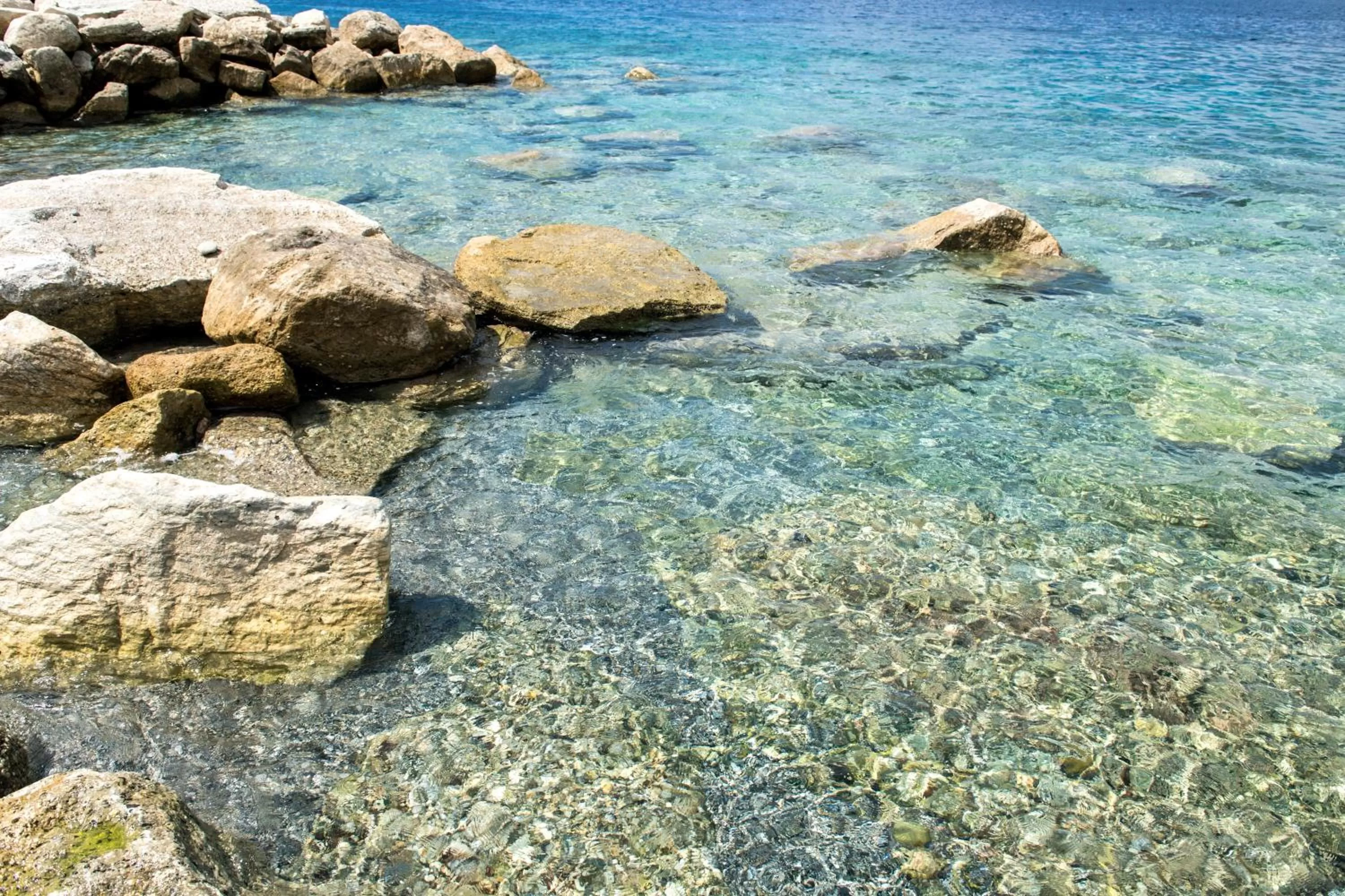 Beach in Il corallo azzurro