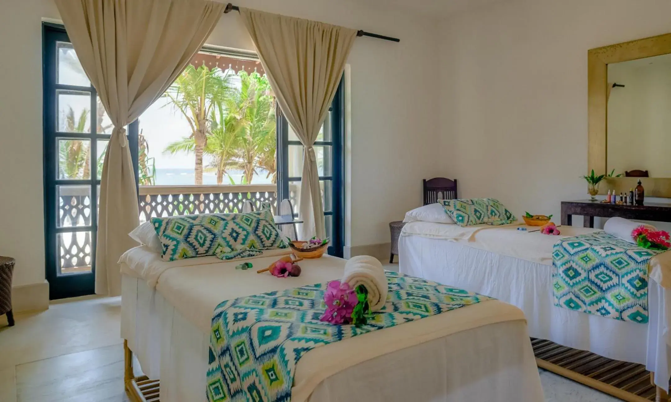 Spa and wellness centre/facilities, Bed in Swahili Beach Spa and wellness centre/facilities, Bed in Swahili Beach