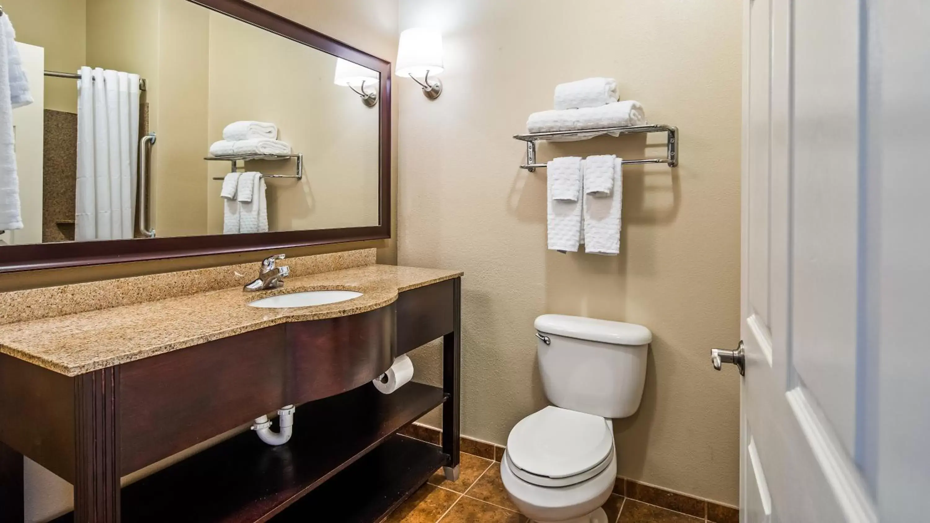 Bathroom in Best Western Dothan Inn & Suites