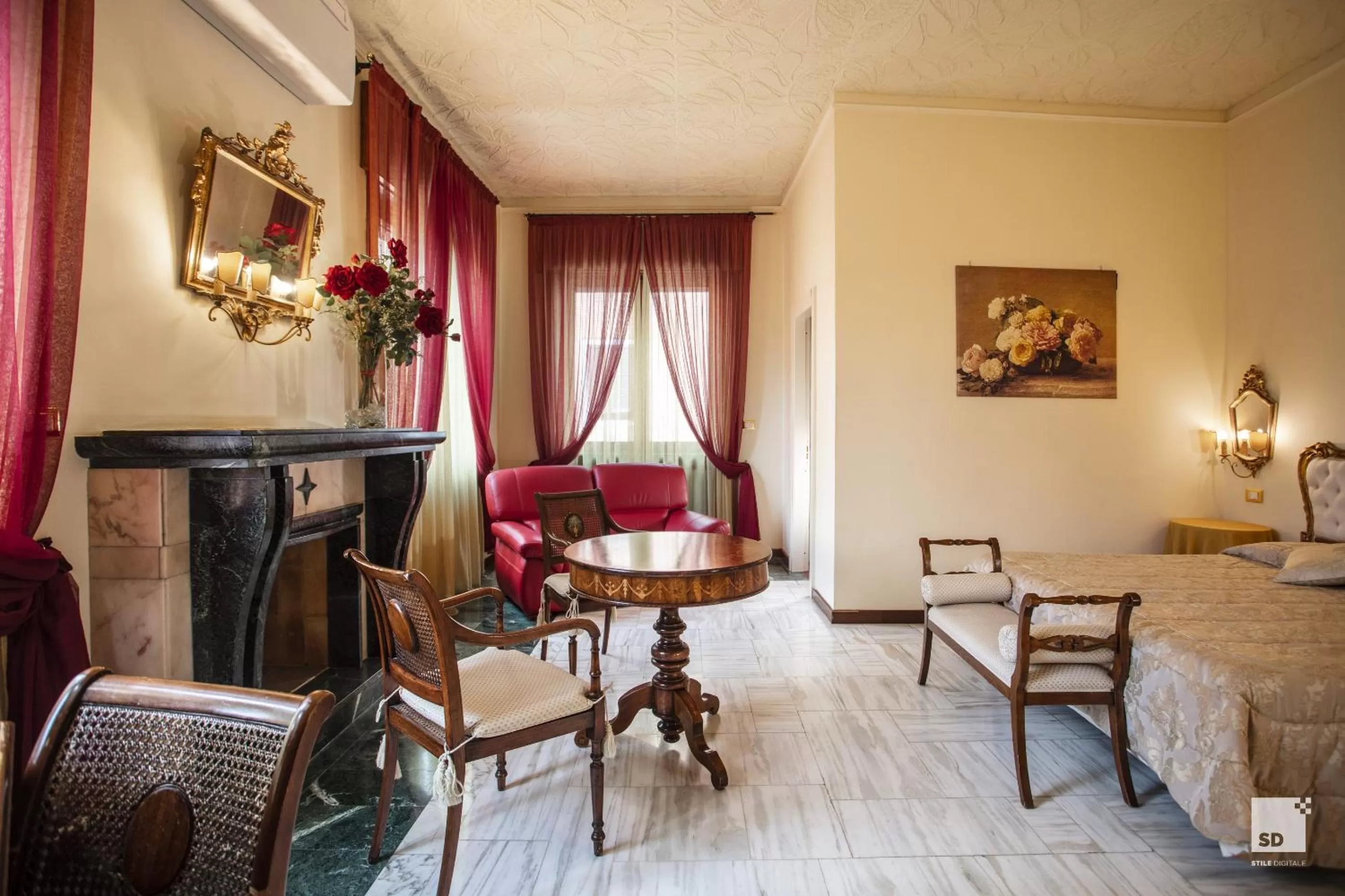 Photo of the whole room in Hotel Alessandro Della Spina