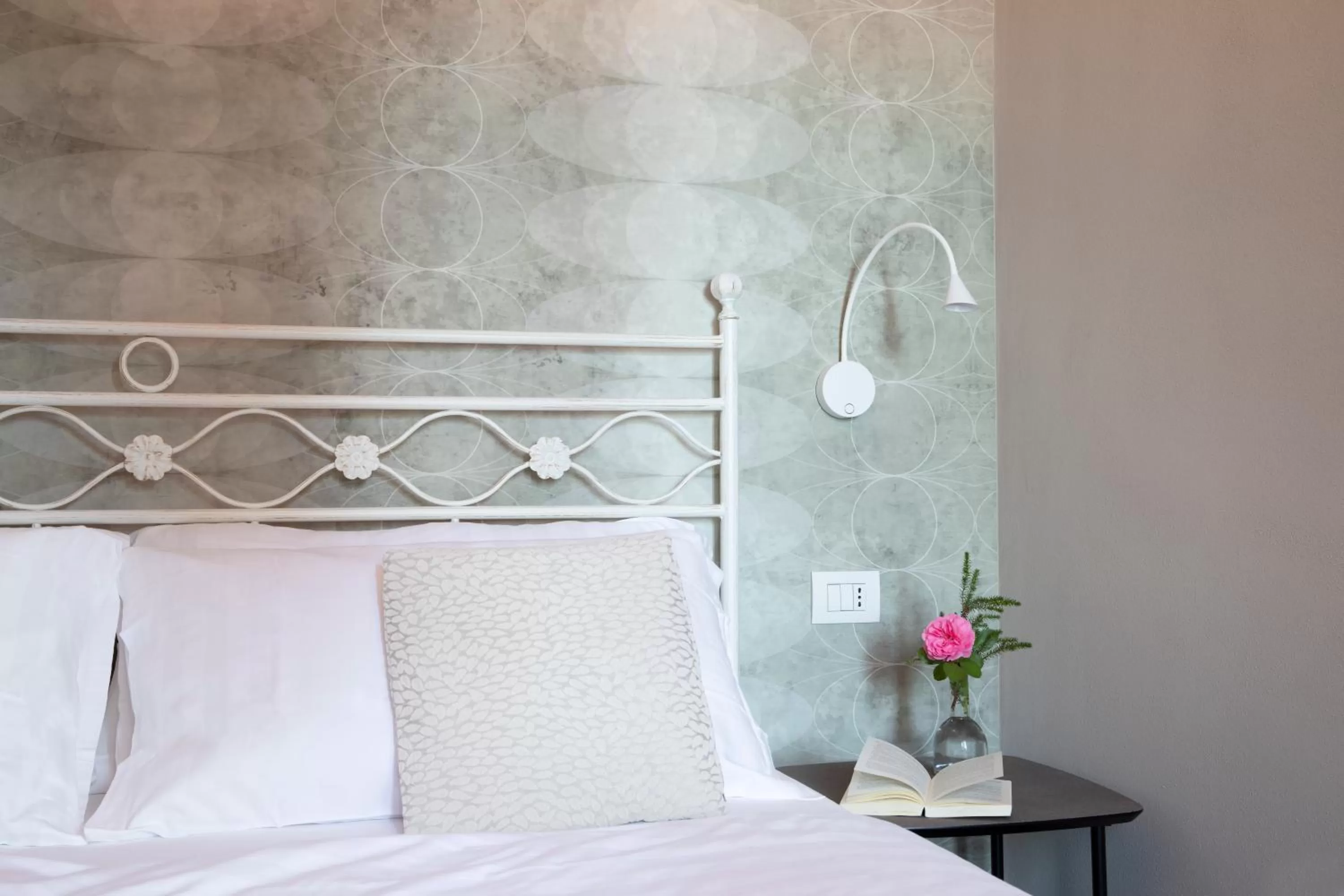 Bed in Relais Villa Porta