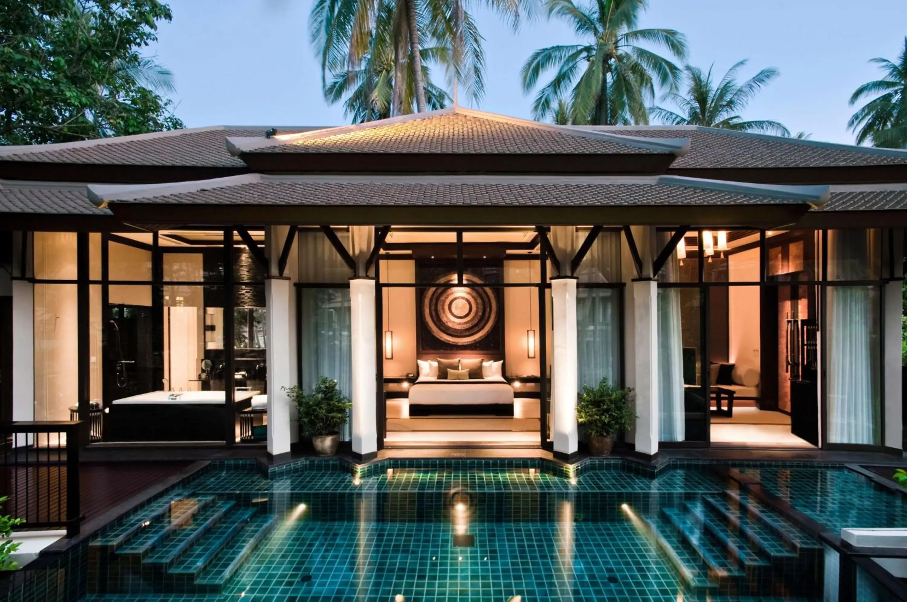 Bedroom, Swimming Pool in Banyan Tree Samui - SHA Extra Plus