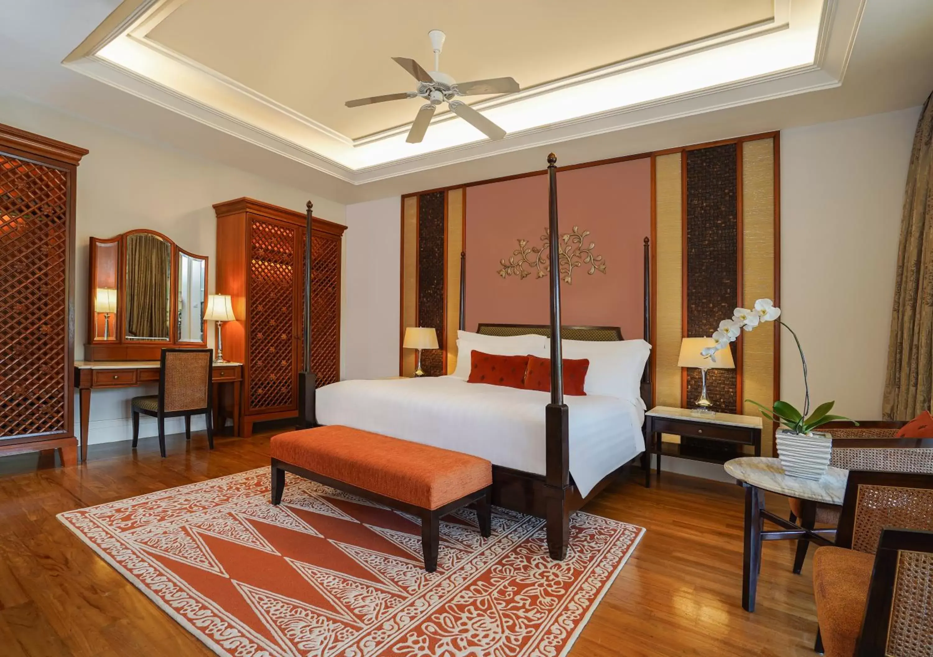 Bed in The Danna Langkawi - A Member of Small Luxury Hotels of the World