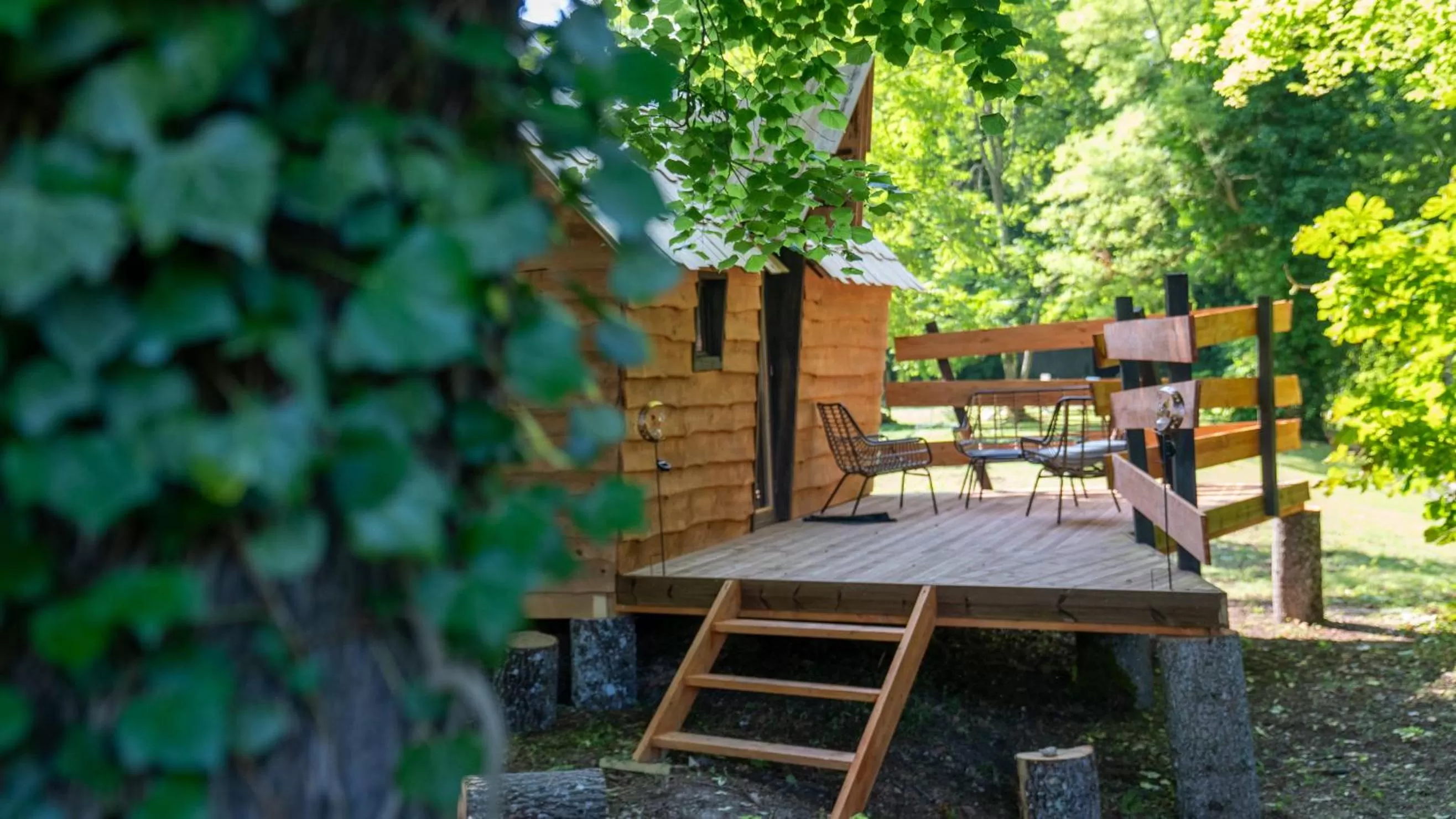 Natural landscape in Le Village de la Champagne - Slowmoov