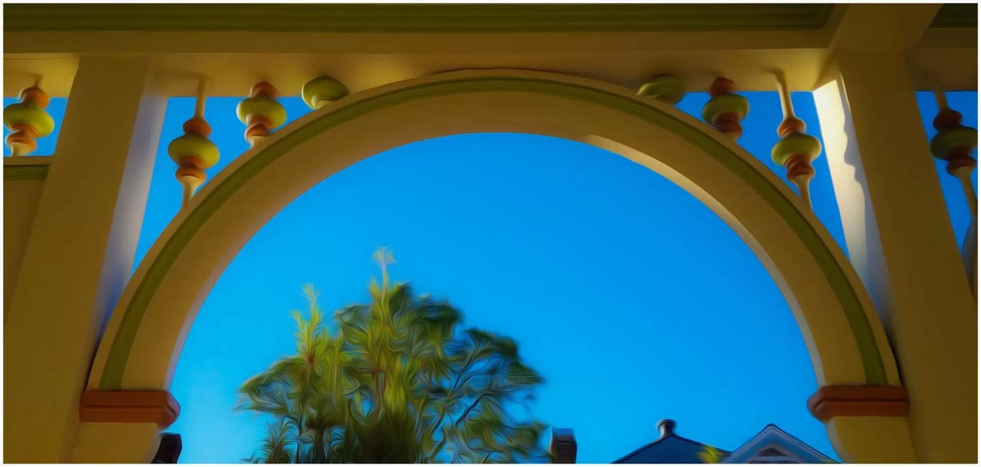 Decorative detail in Maison Perrier Bed & Breakfast