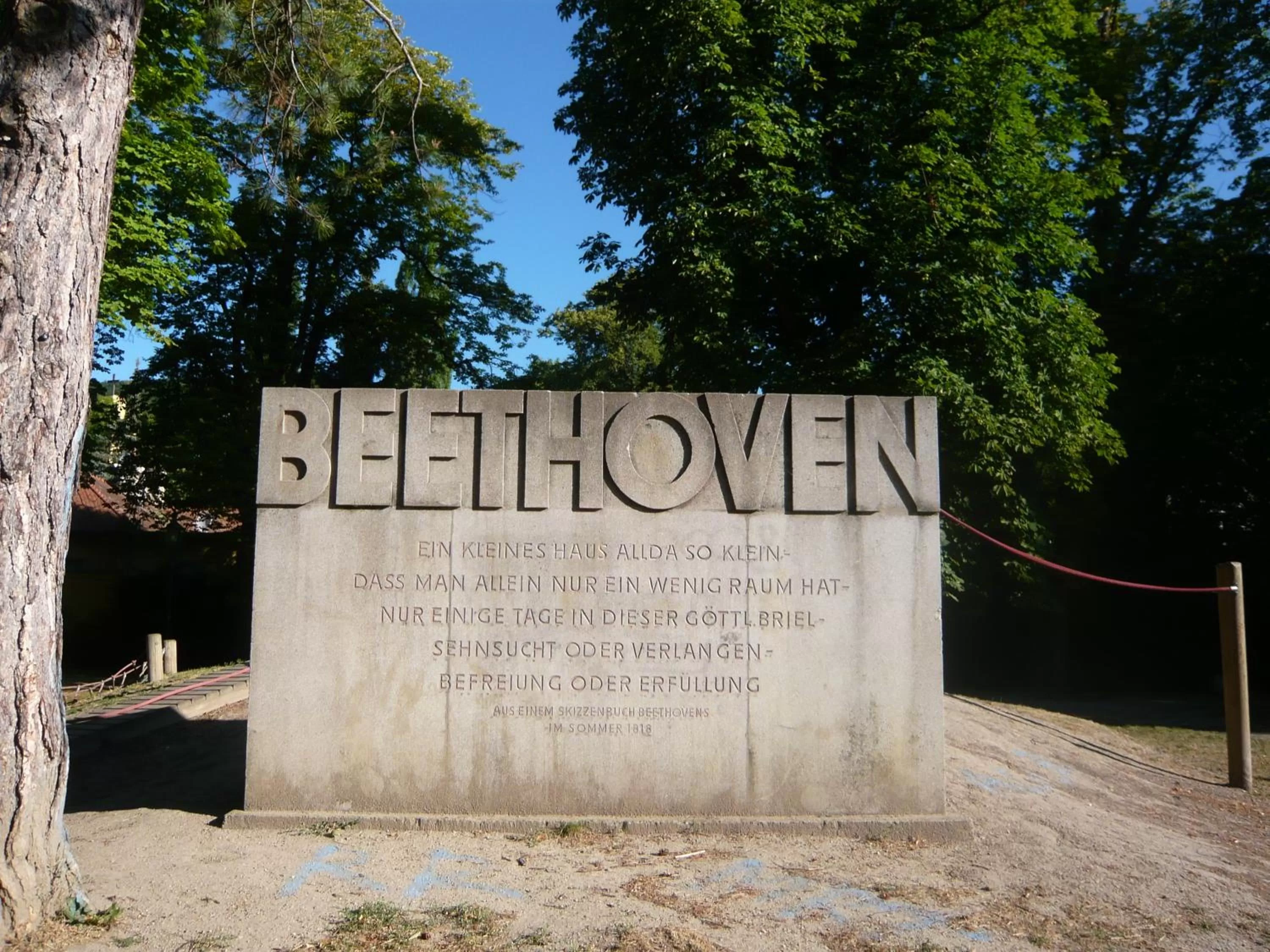 Natural landscape in Hotel Beethoven