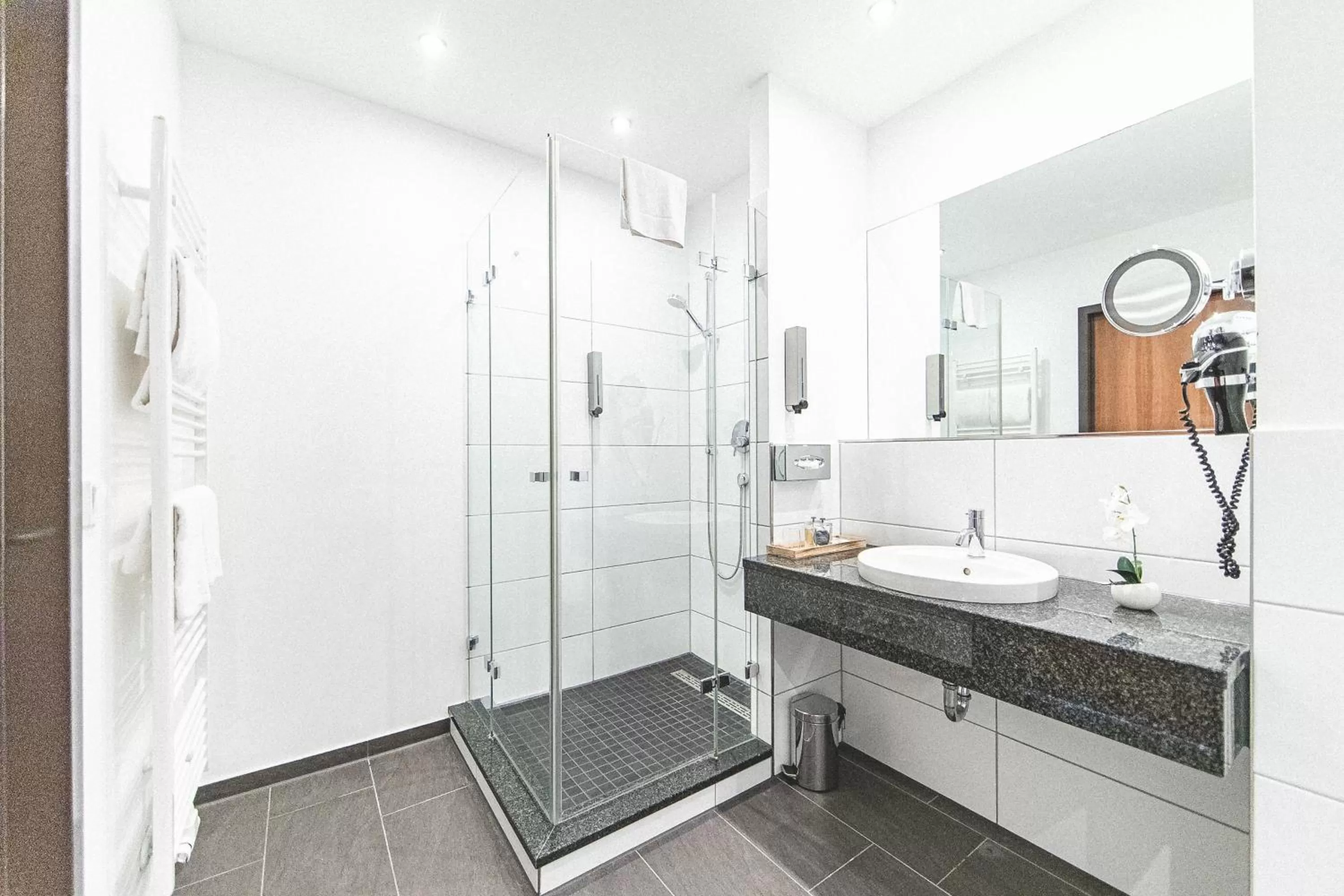 Bathroom in PLAZA Hotel Hanau