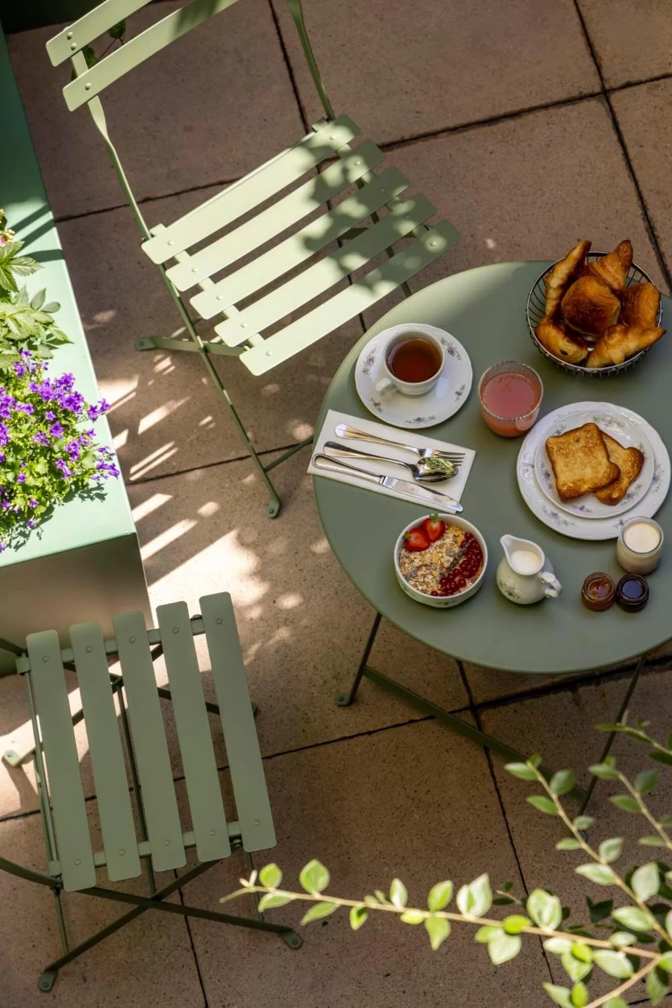 Breakfast in Hôtel Le Saint Gregoire