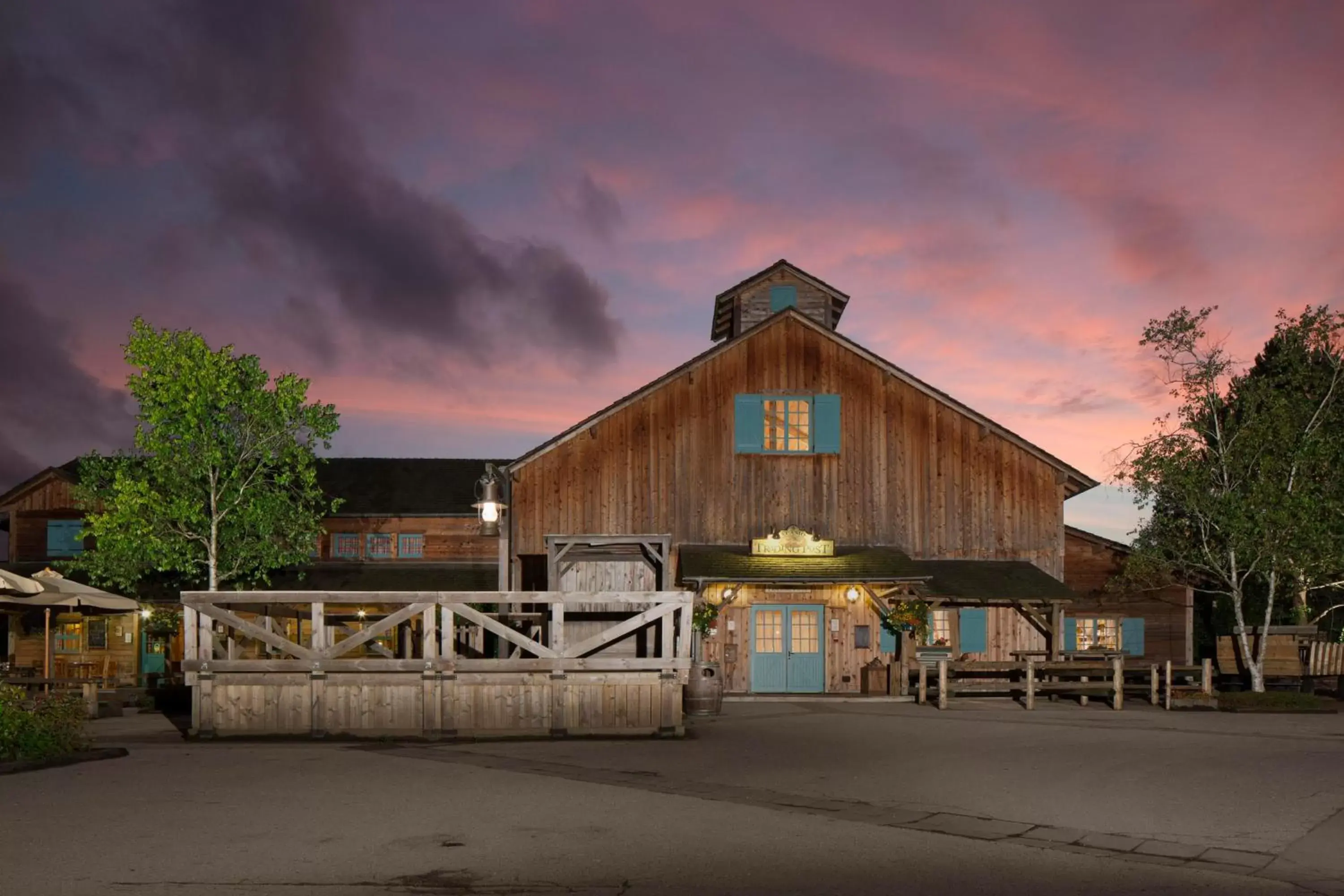 Property building in Disney Davy Crockett Ranch Property building in Disney Davy Crockett Ranch