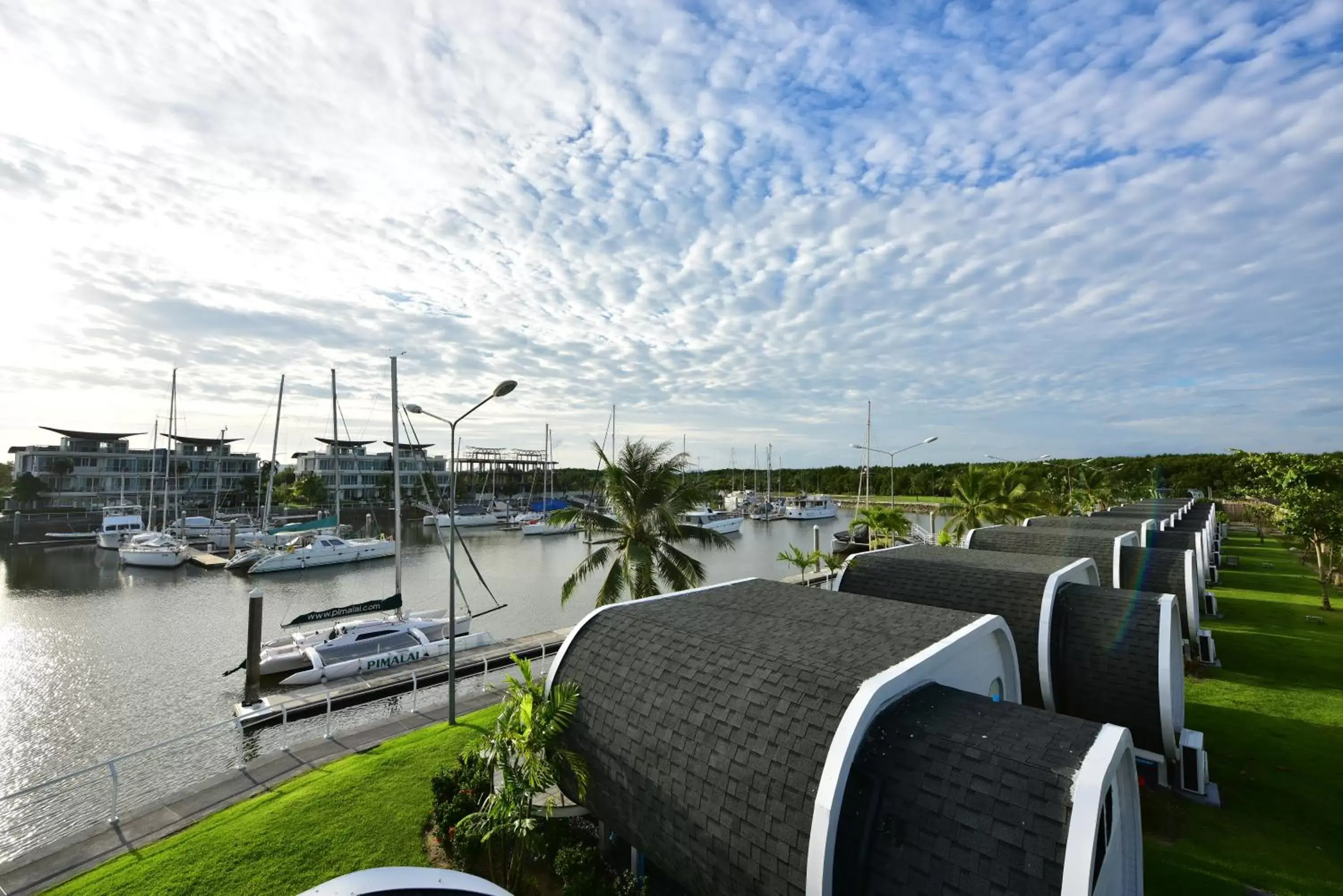 Bird's eye view in Krabi Boat Lagoon Resort