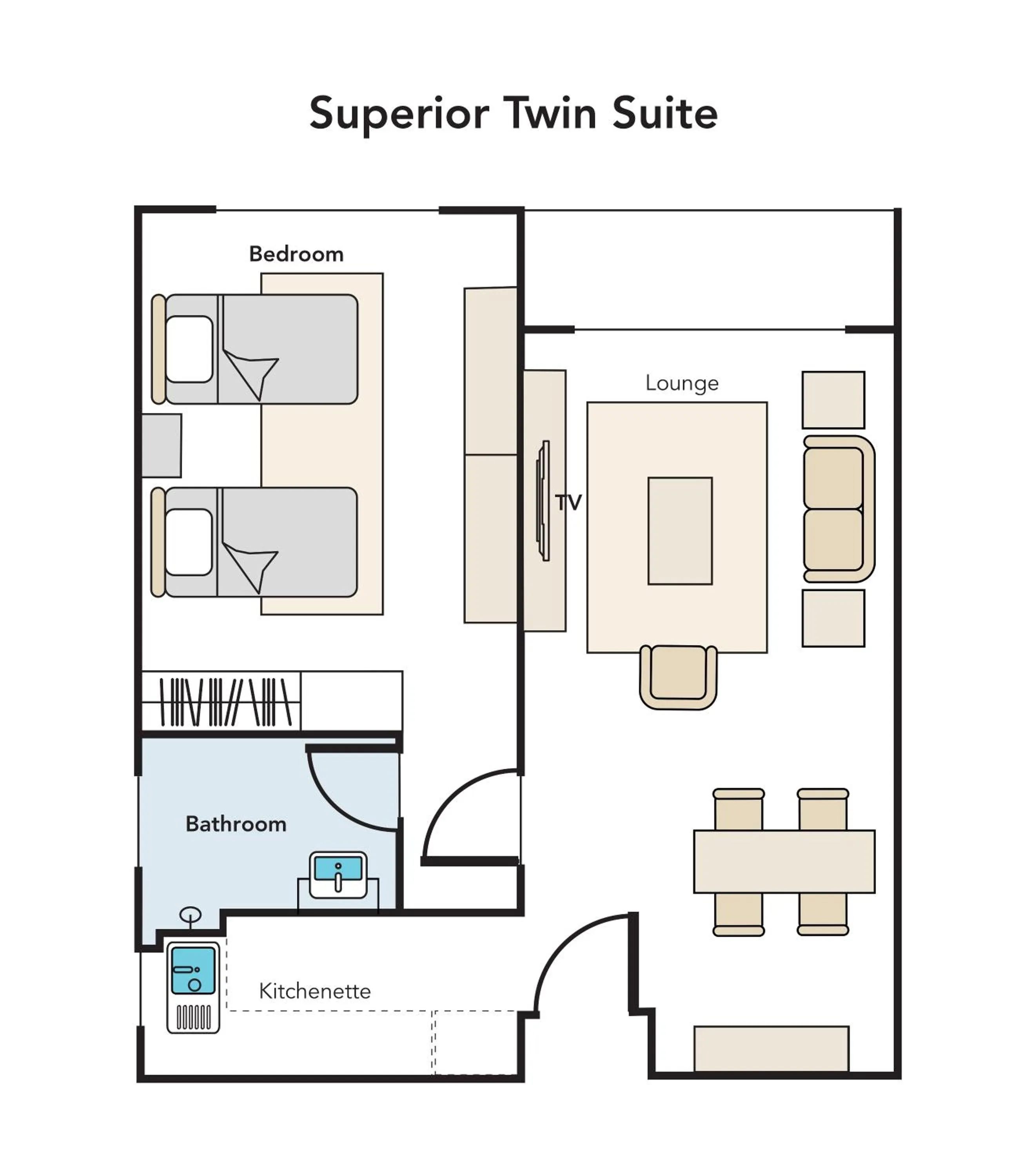 Floor plan in Acappella Suite Hotel, Shah Alam